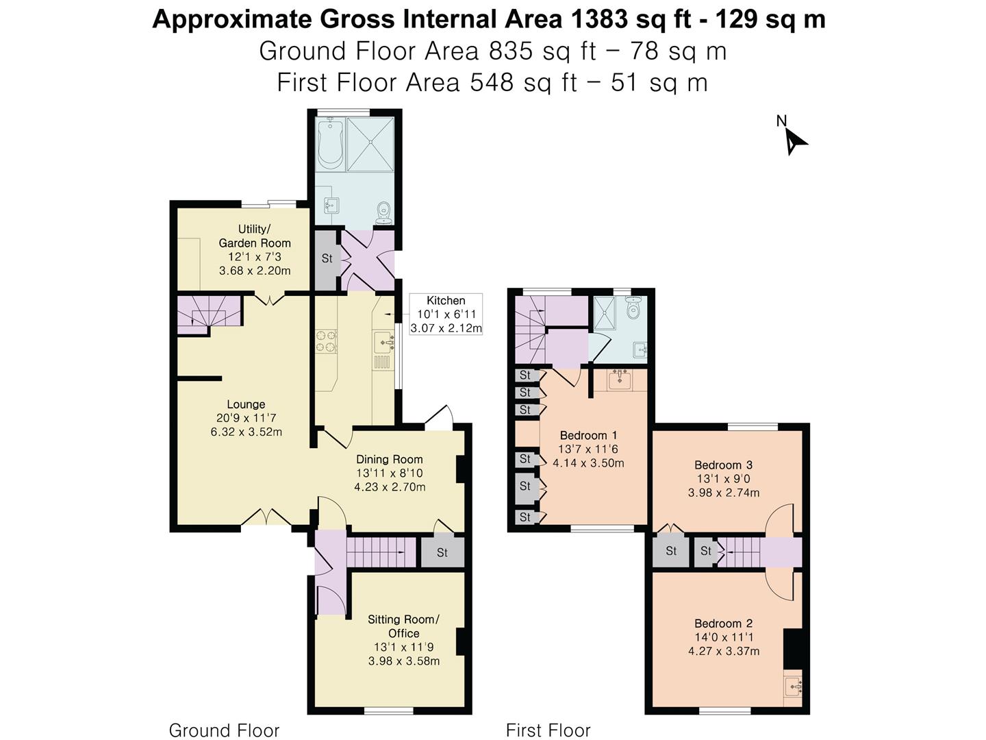 8, Portland Place, Hertford floorplan