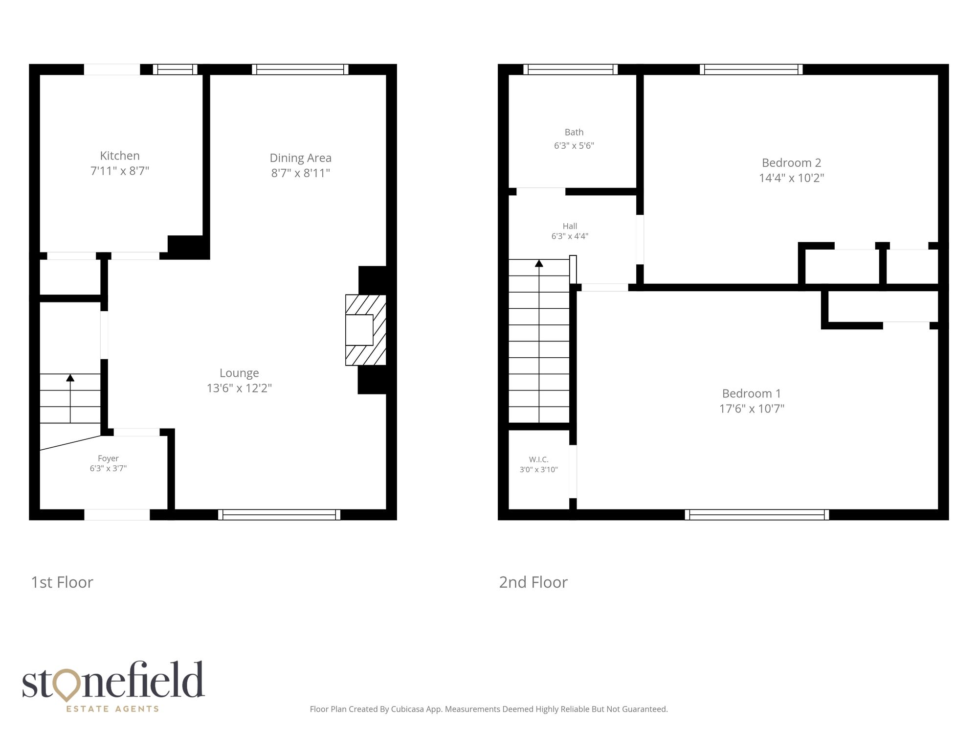 44, James Campbell Road, Ayr, KA8 floorplan