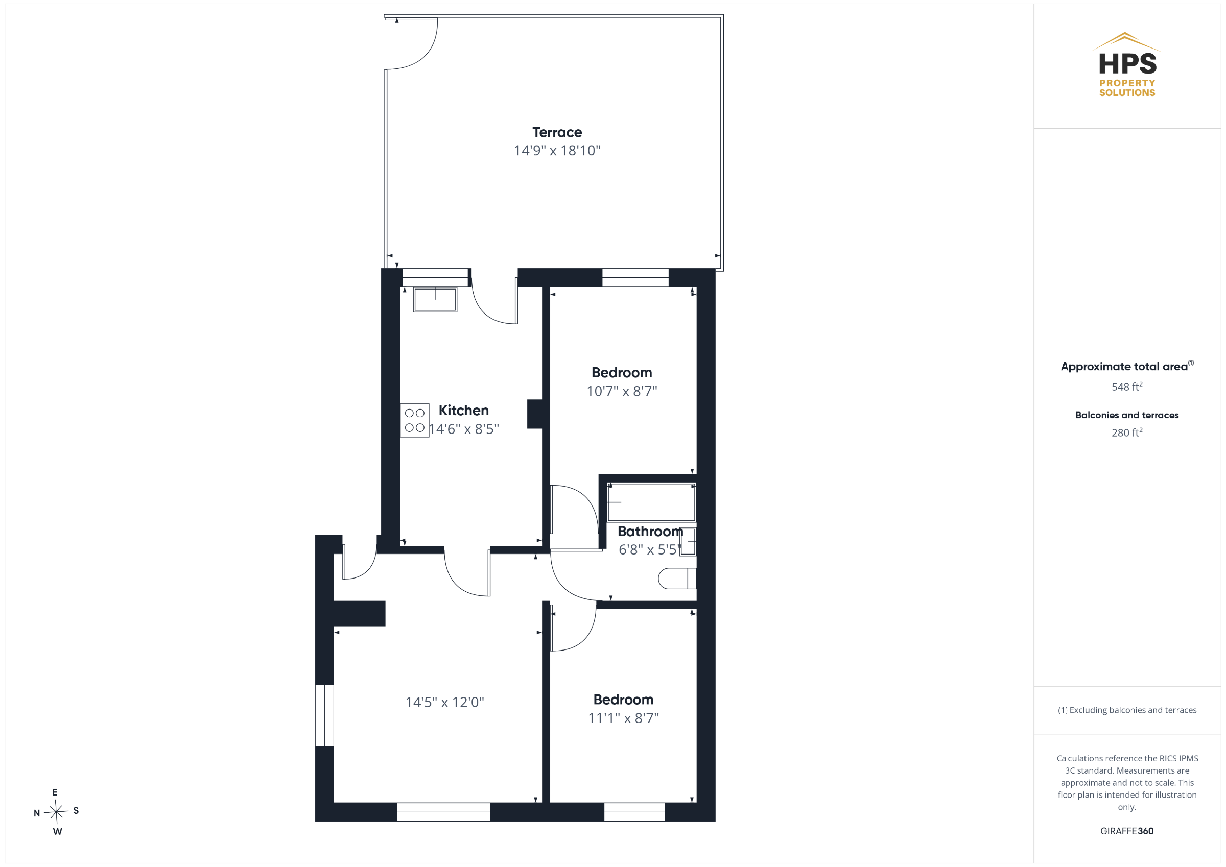 2a Drayton Road, Cambridge floorplan