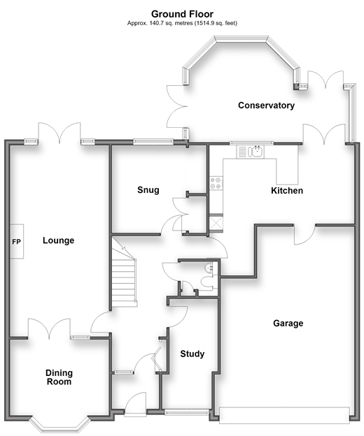 Chapel Lane, Forest Row floorplan
