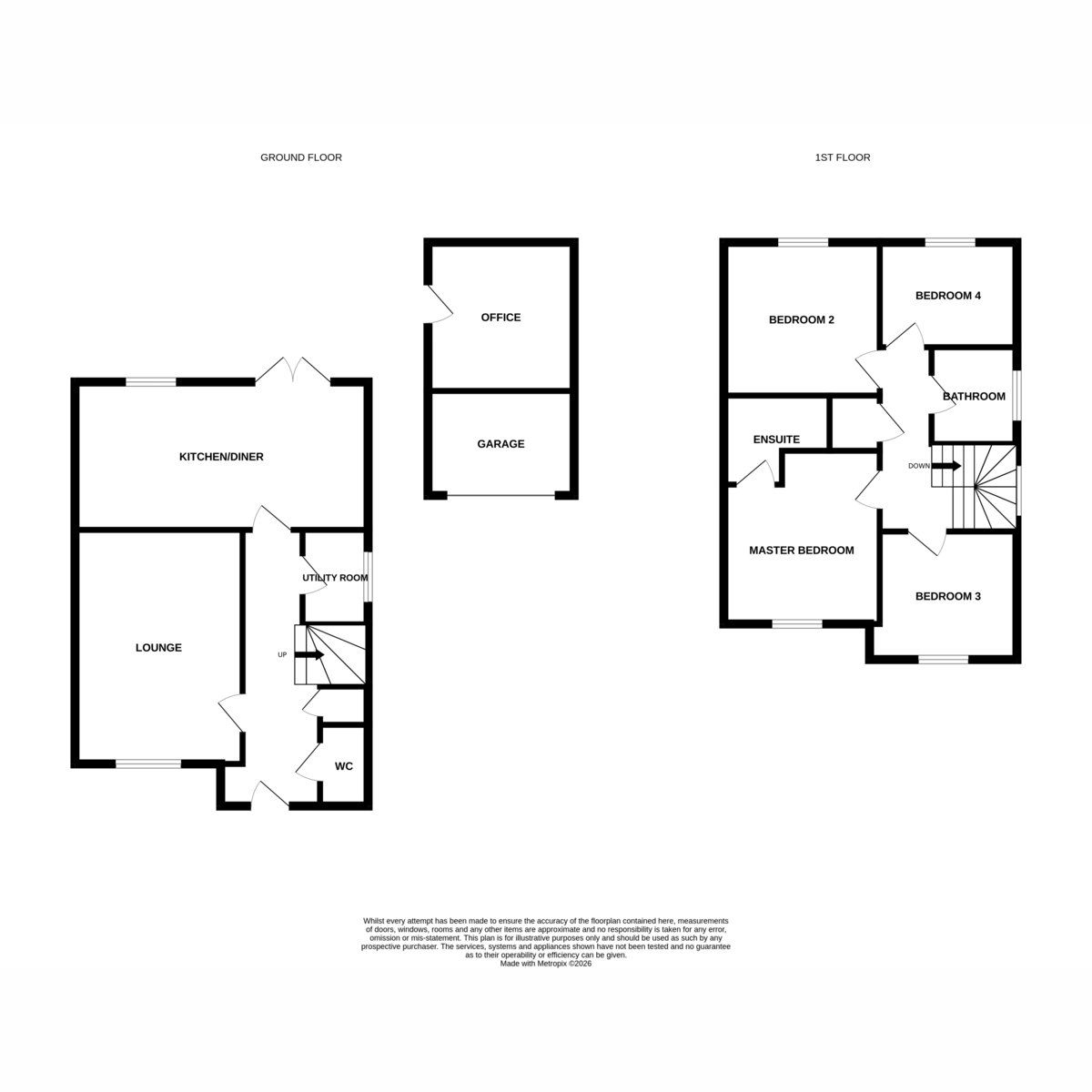 44, Greycing Street, Swindon floorplan