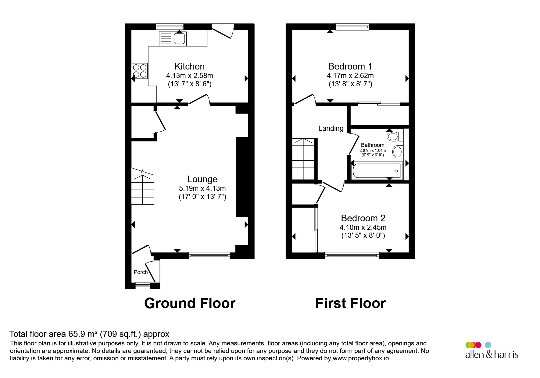 26, Louden Hill Road, GLASGOW floorplan