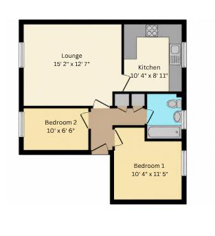 38, North Park, Billingham floorplan