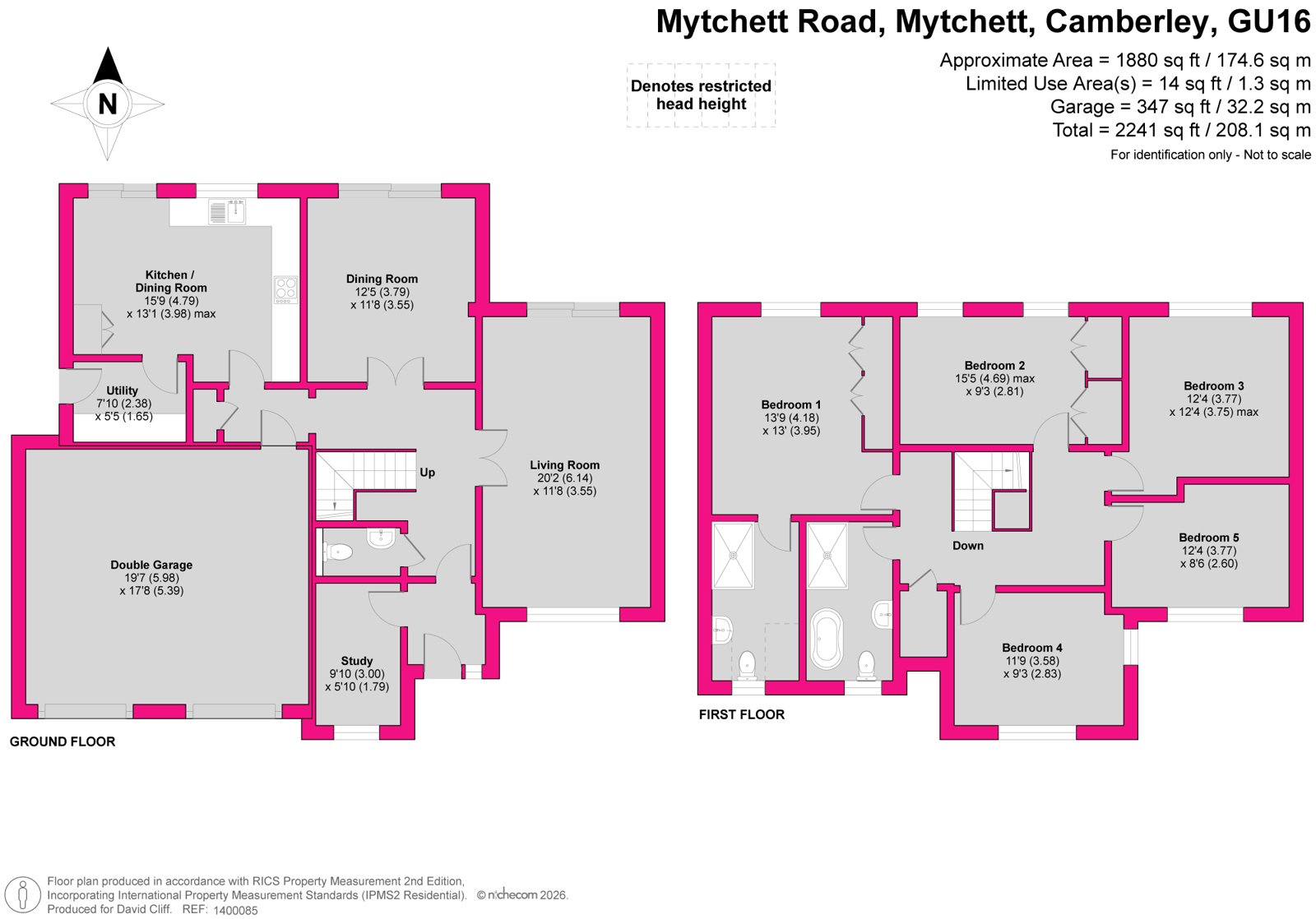 241, Mytchett Road, Camberley floorplan