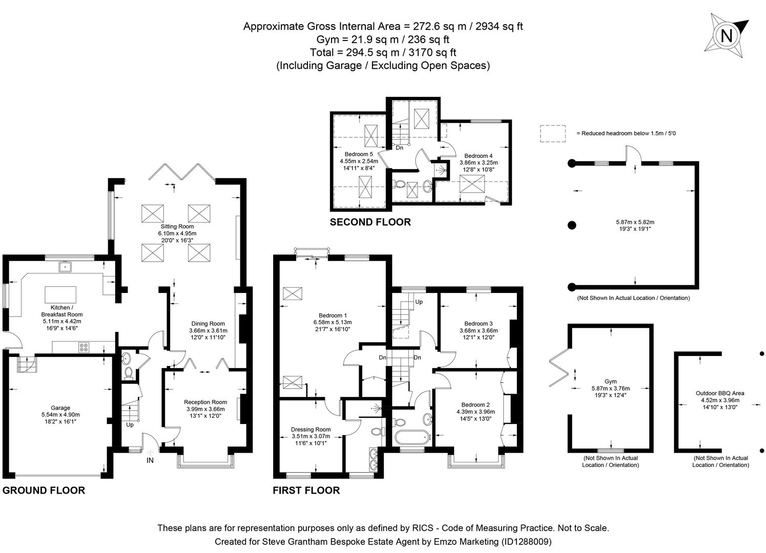193, London Road, Cowplain floorplan