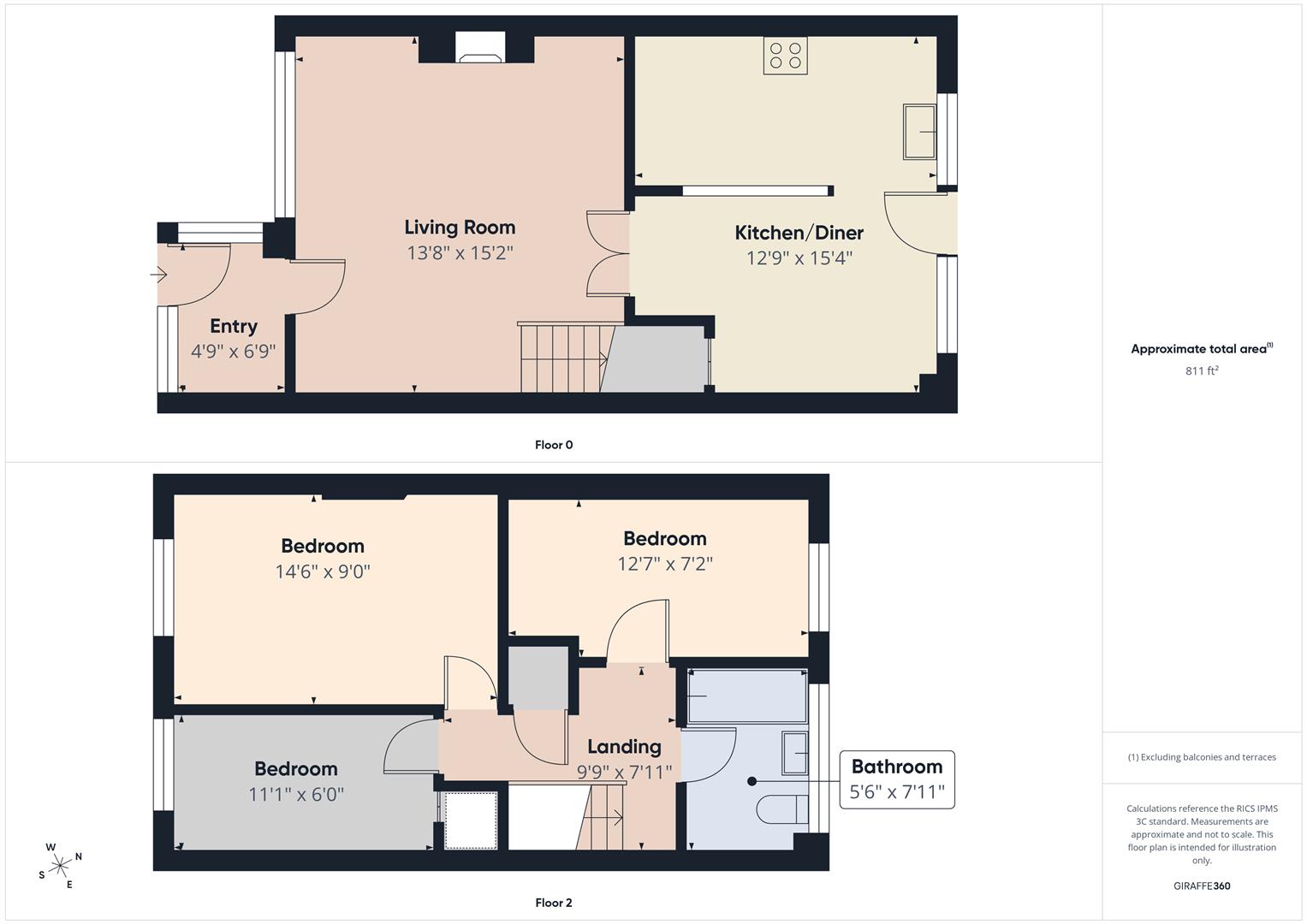 Linnet Drive, Chelmsford floorplan