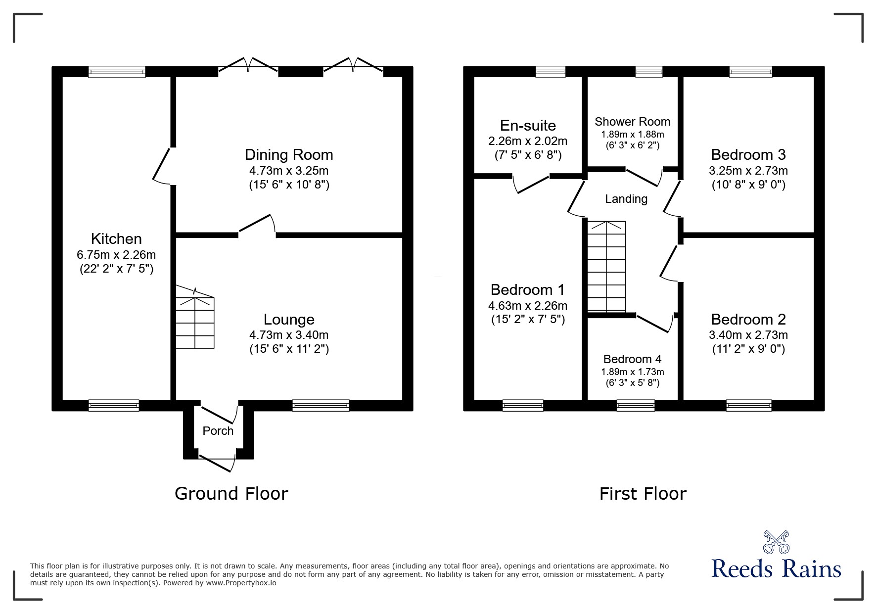 1, Penhill Close, Chester Le Street floorplan
