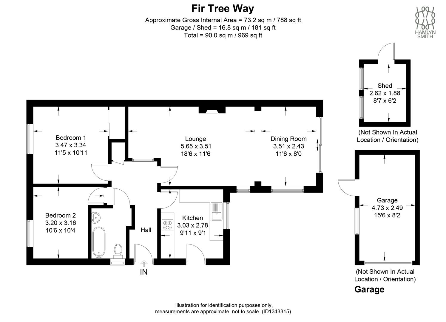 Fir Tree Way, Hassocks floorplan