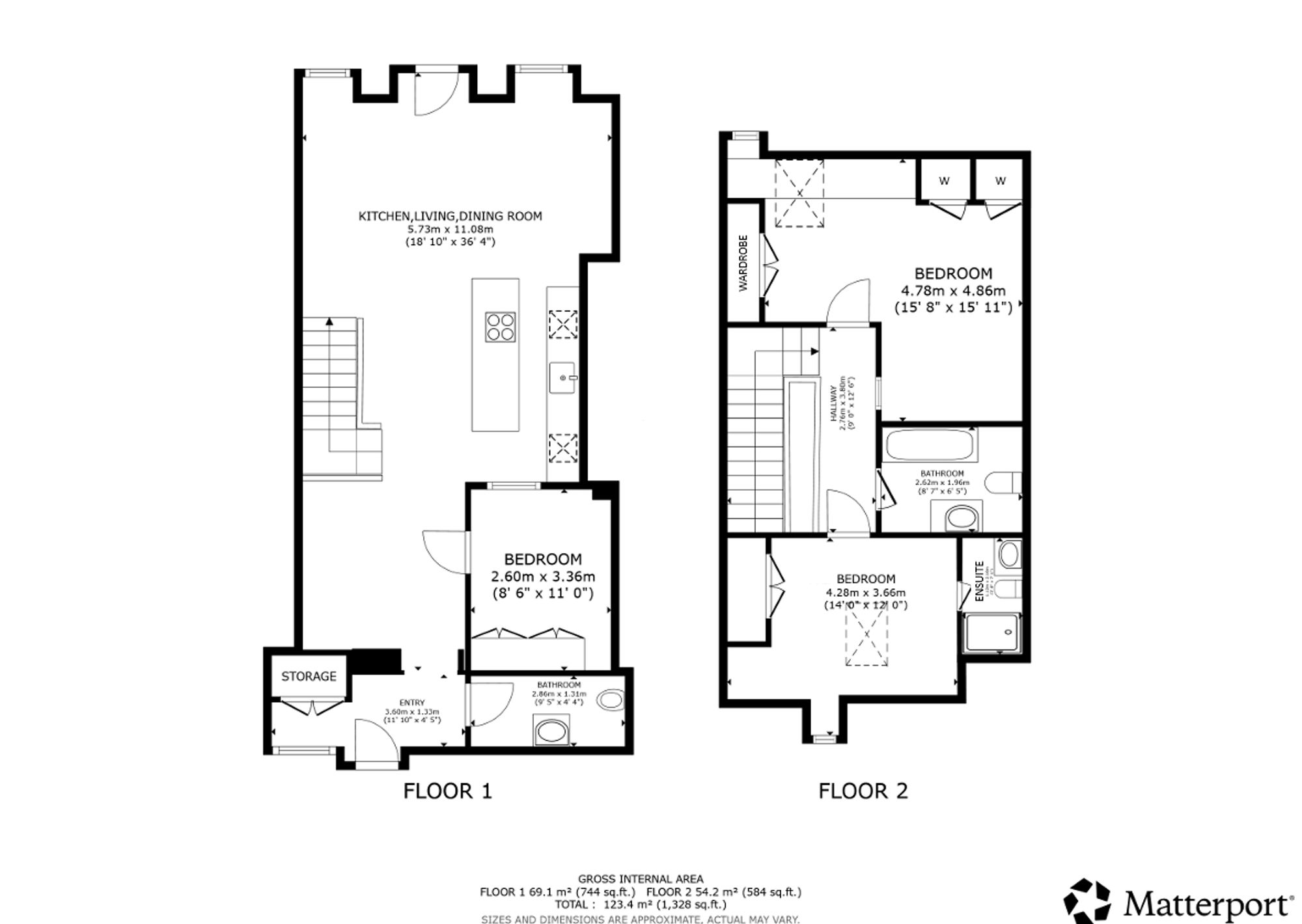 3 Schaw House, Glasgow floorplan