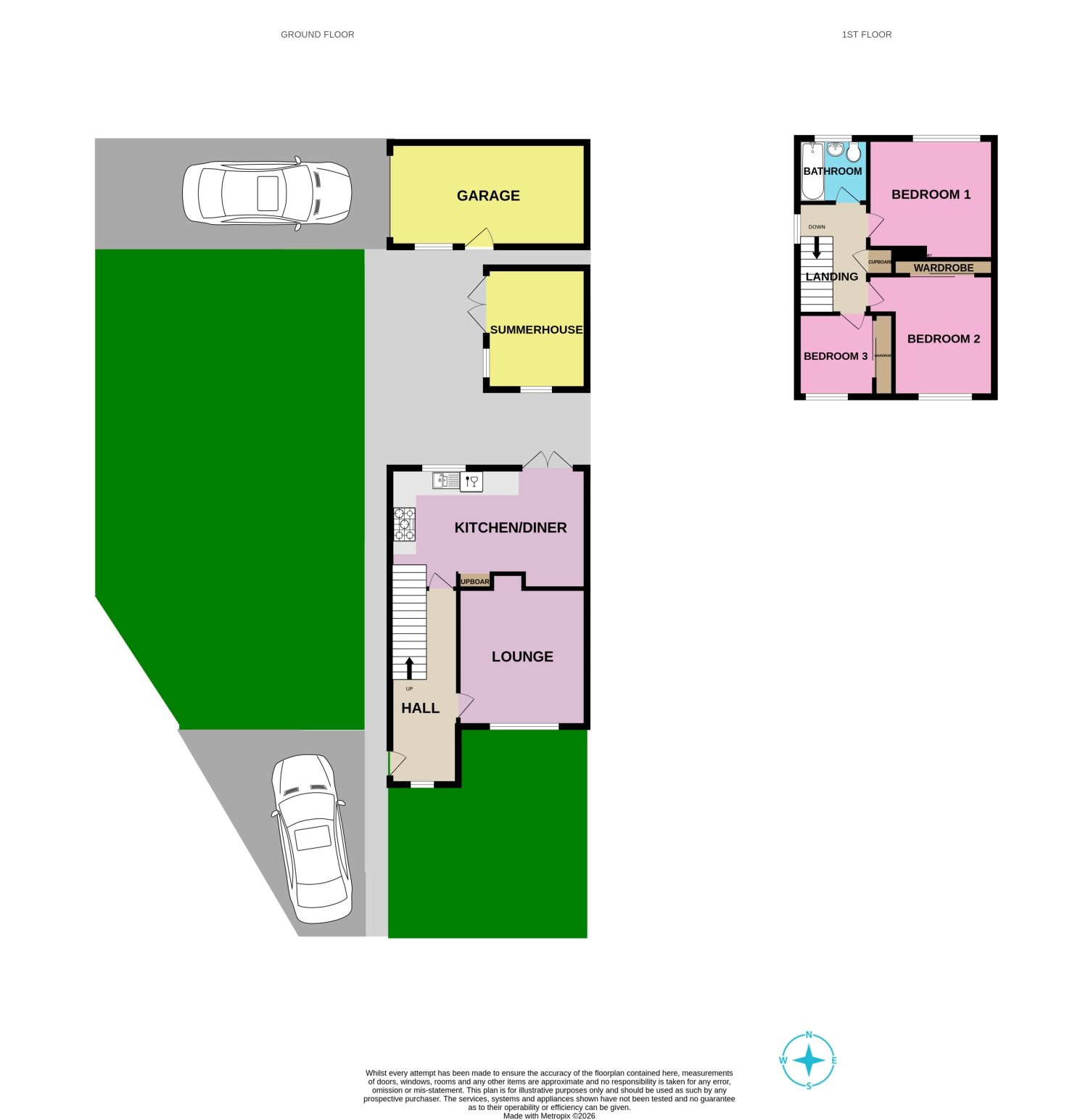118, Fifth Avenue, Grantham floorplan