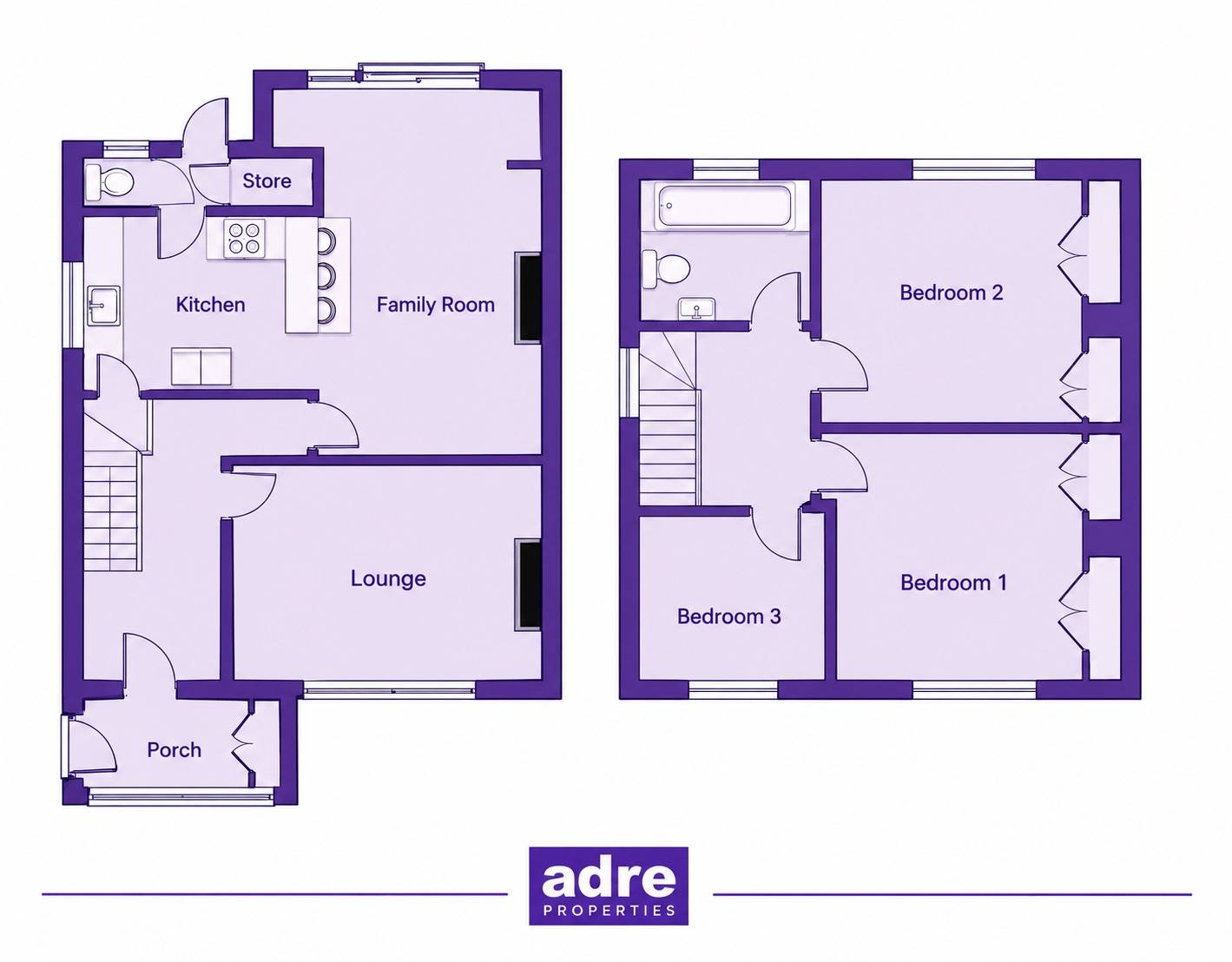 9 LARKFIELD AVENUE, CHEPSTOW, CHEPSTOW floorplan