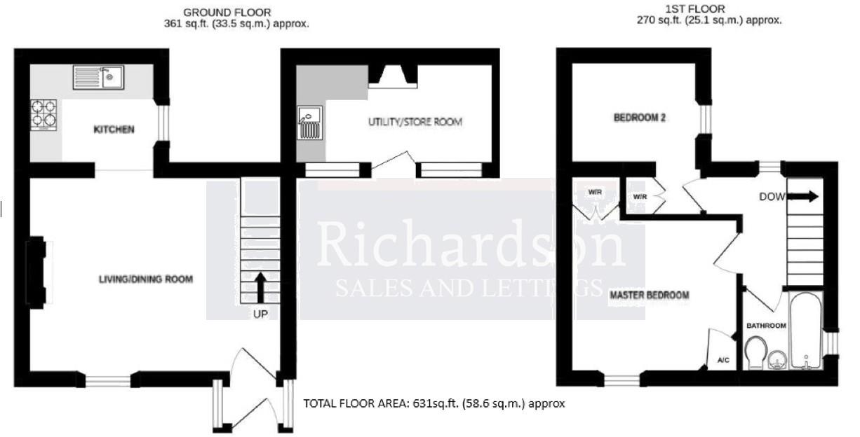 5, The Green, Stamford floorplan