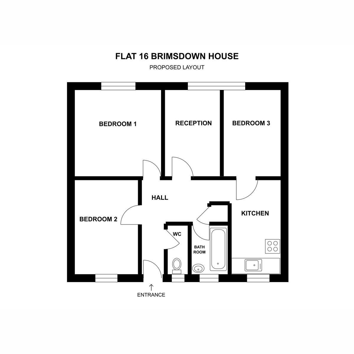 Devas Street, London floorplan