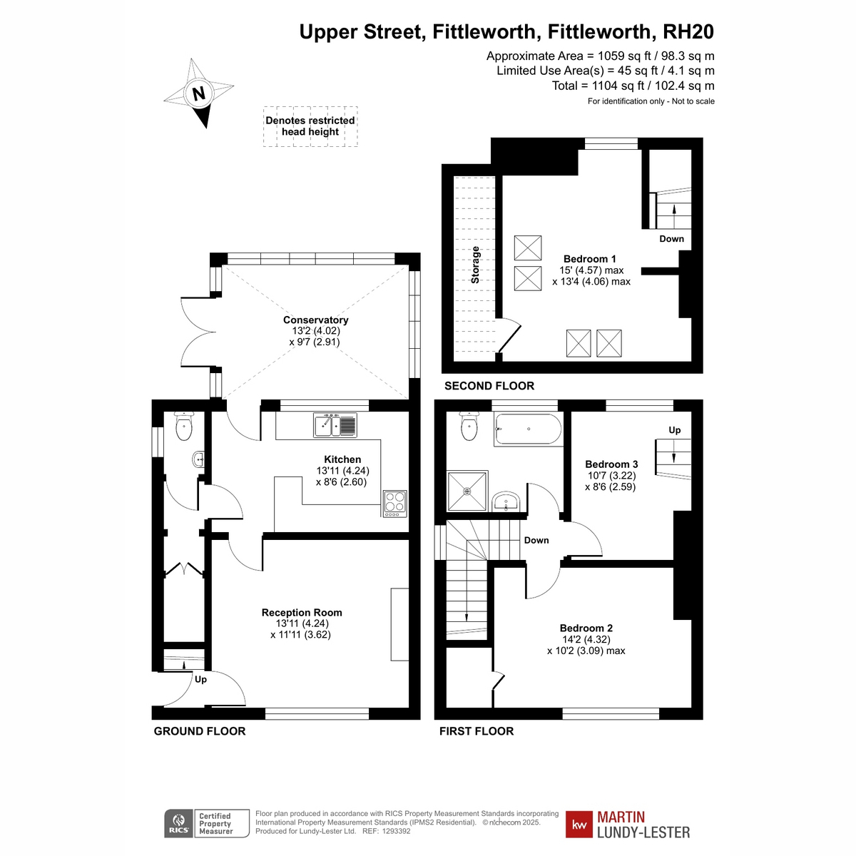 1, Little Pin Croft Upper Street, Fittleworth floorplan