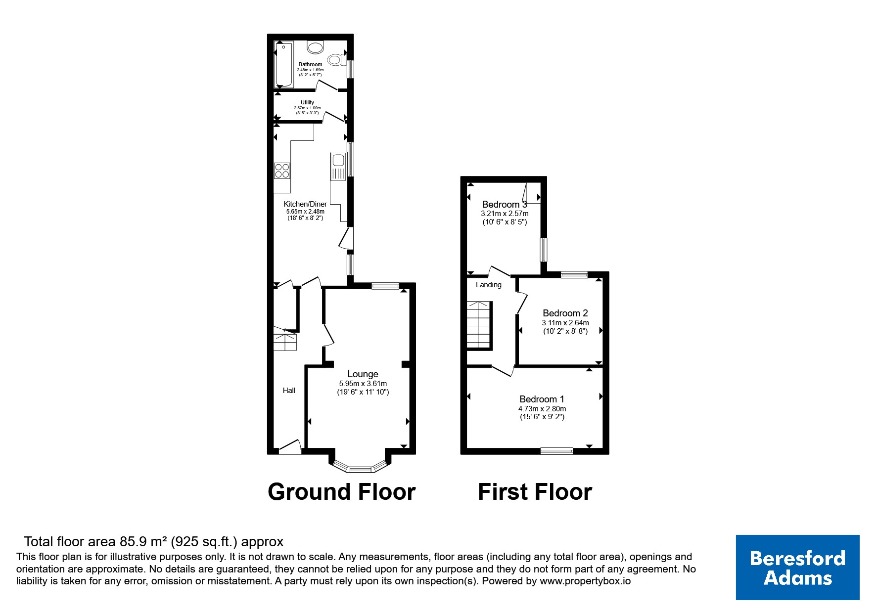 Gilbert Street, Isle of Anglesey floorplan
