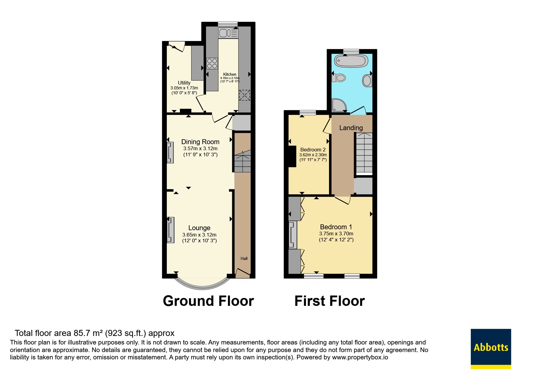 55, Main Road, Chelmsford floorplan