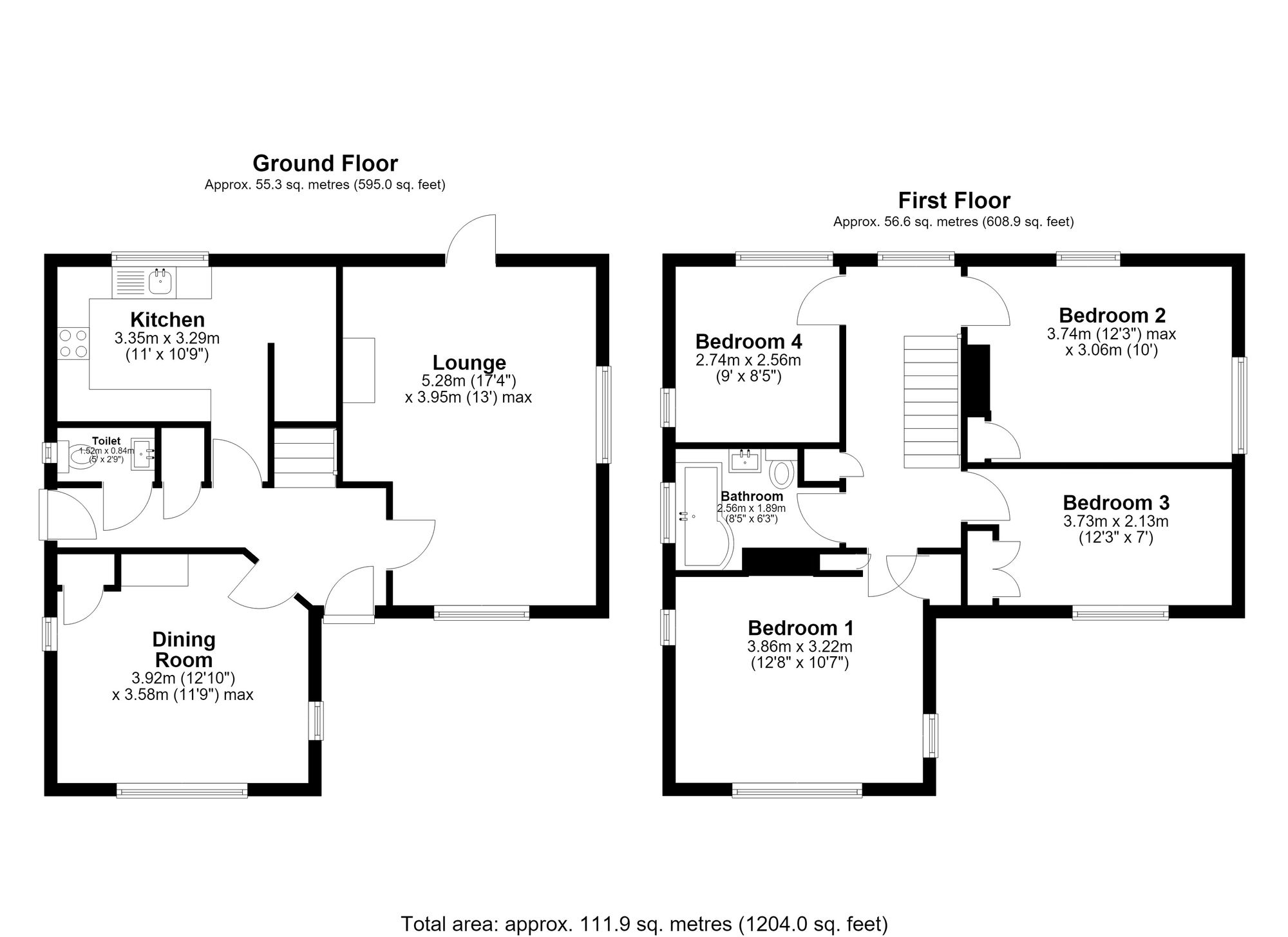 Cherry Tree House Bonds Crescent, Royston floorplan