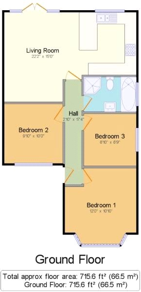 3 Bedrooms Semi-detached bungalow for sale in Woking, Surrey GU21