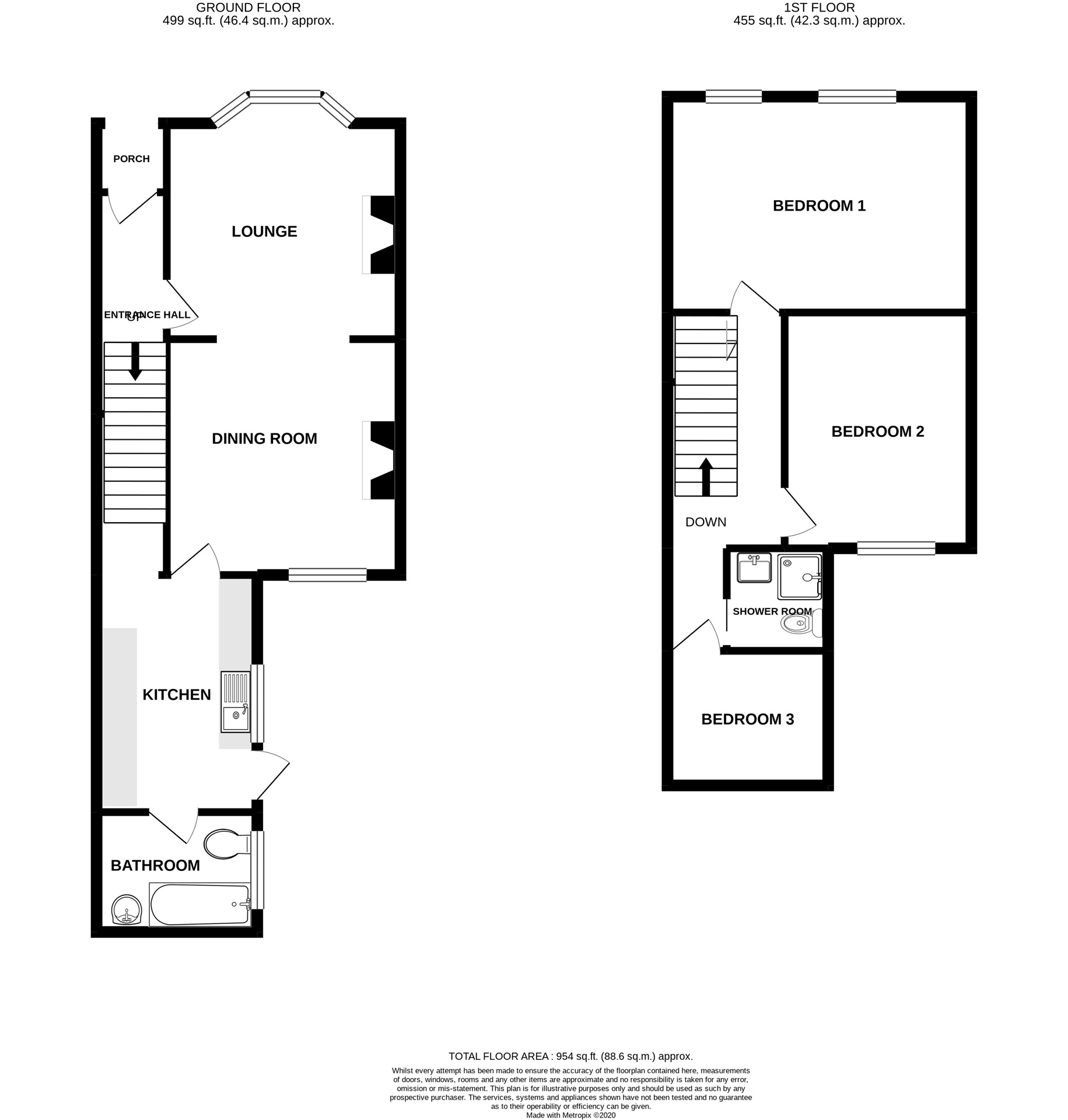 3 bed terraced house for sale in Oundle Road, Thrapston, Kettering NN14