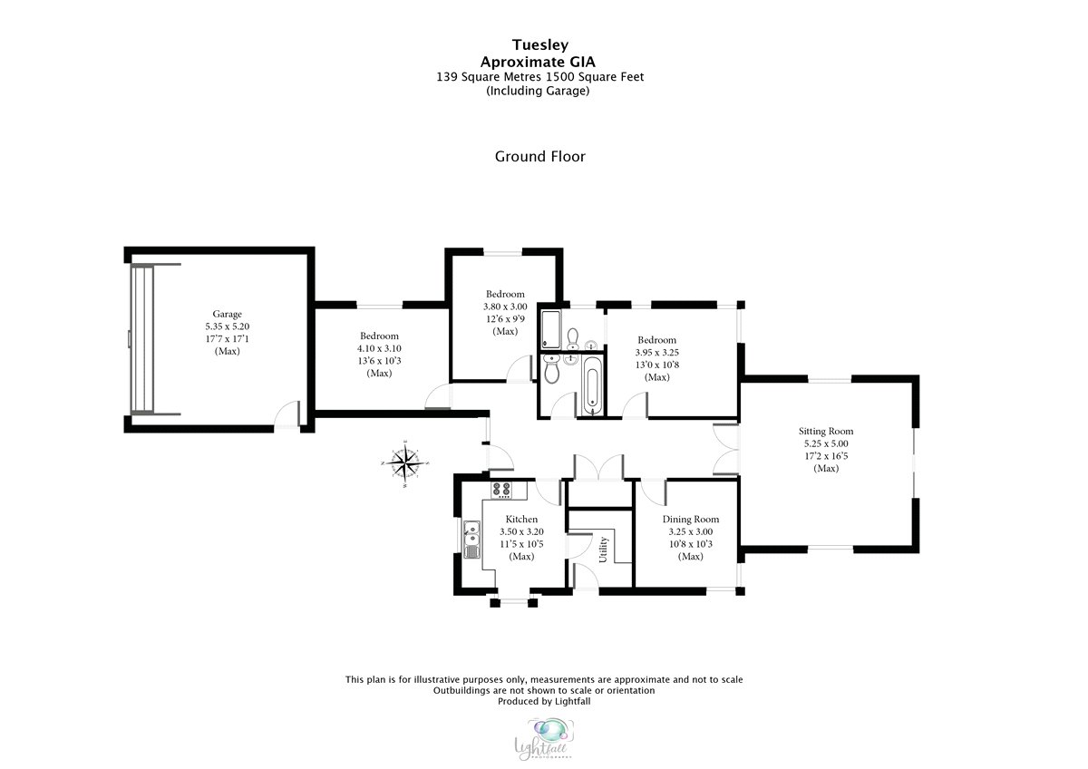 Grafton Place, East Grafton, Marlborough, Wiltshire SN8, 3 bedroom