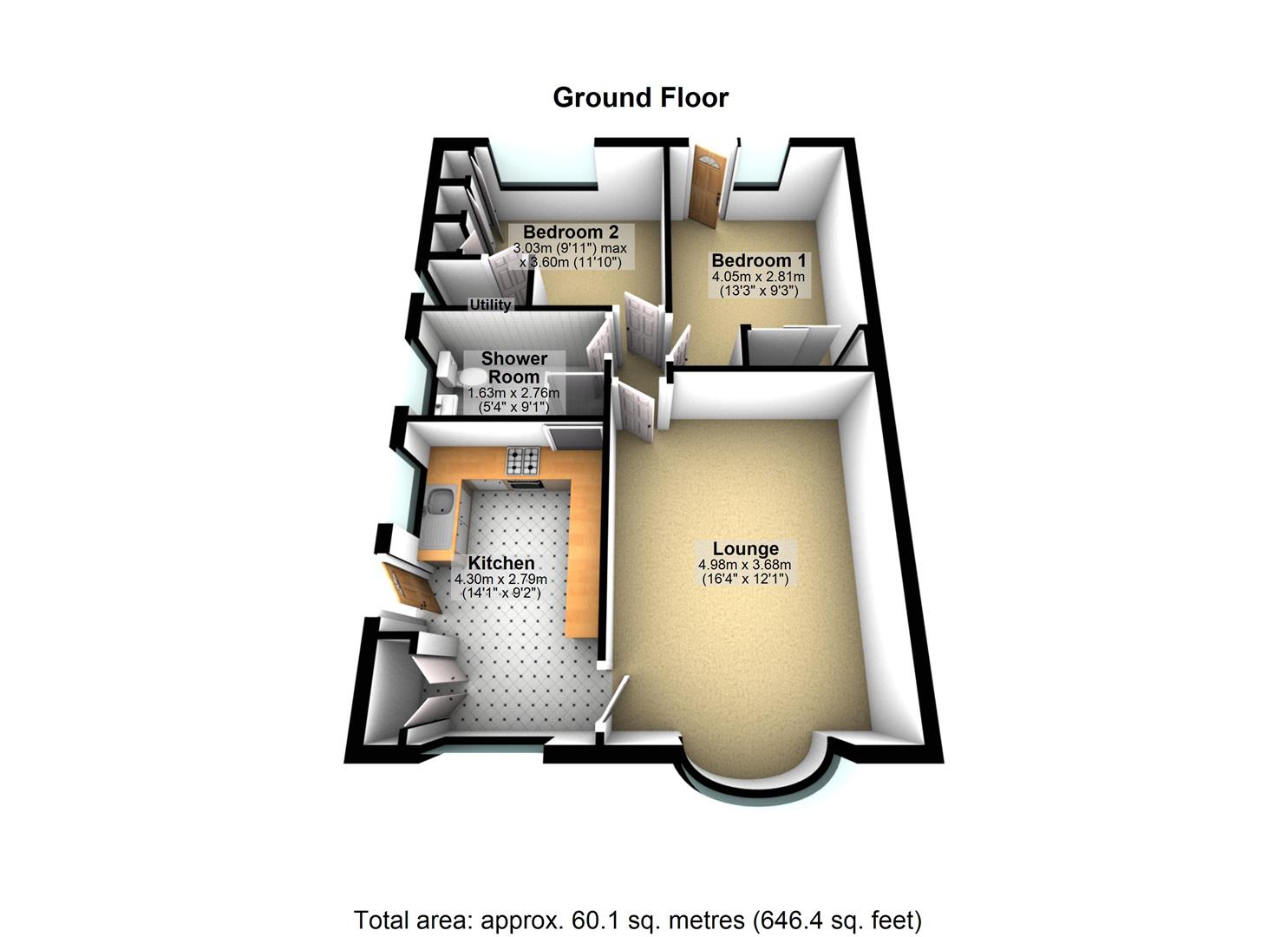 217, Gibson Lane, Leeds floorplan