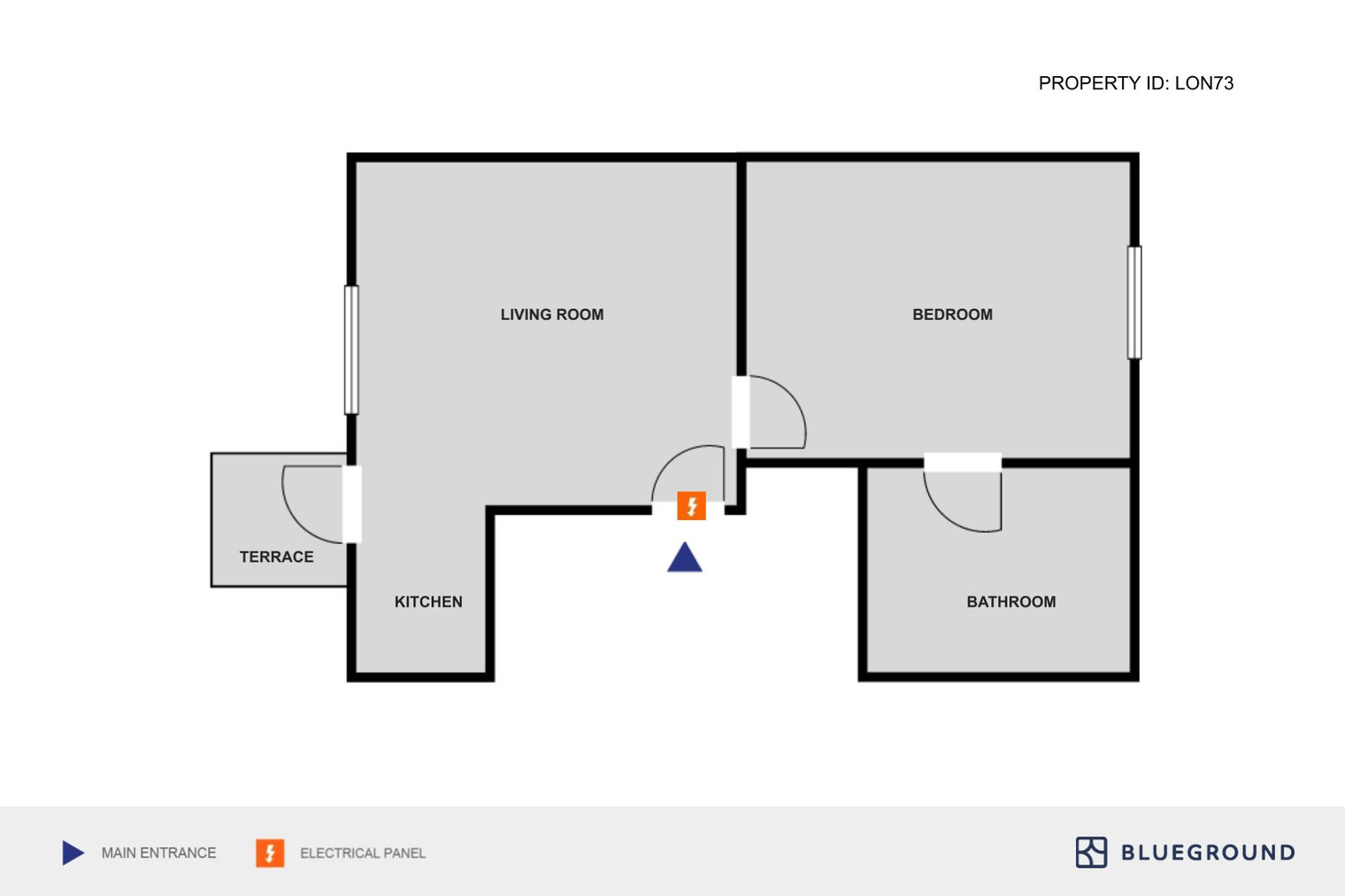 Old Brompton Road, London floorplan