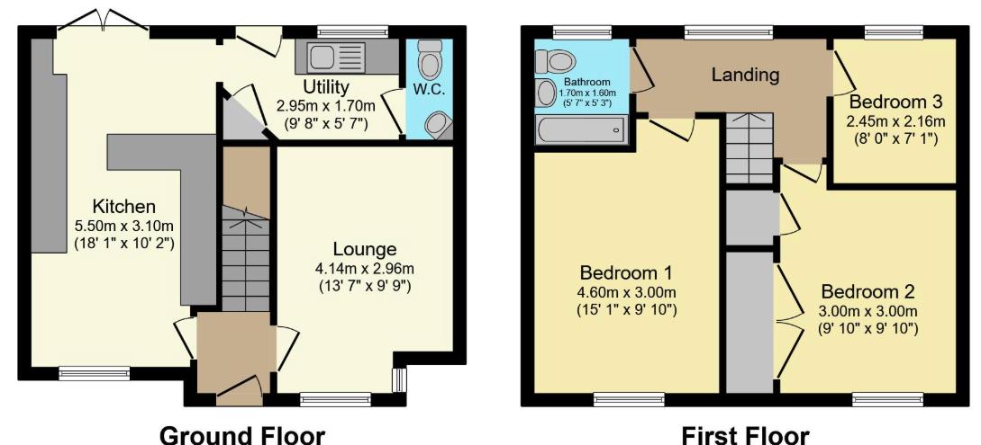 26, Salisbury Drive, Swadlincote floorplan