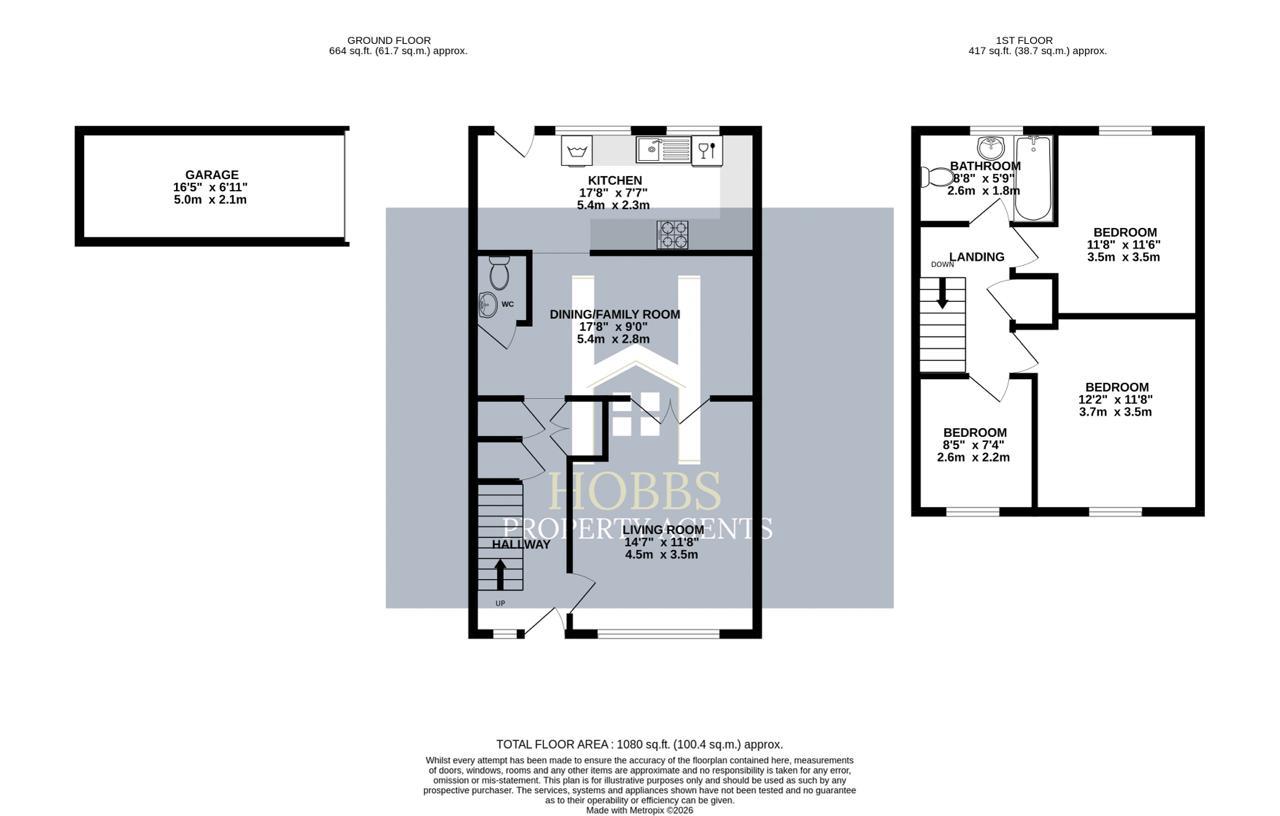 153, Blaisdon, Bristol floorplan