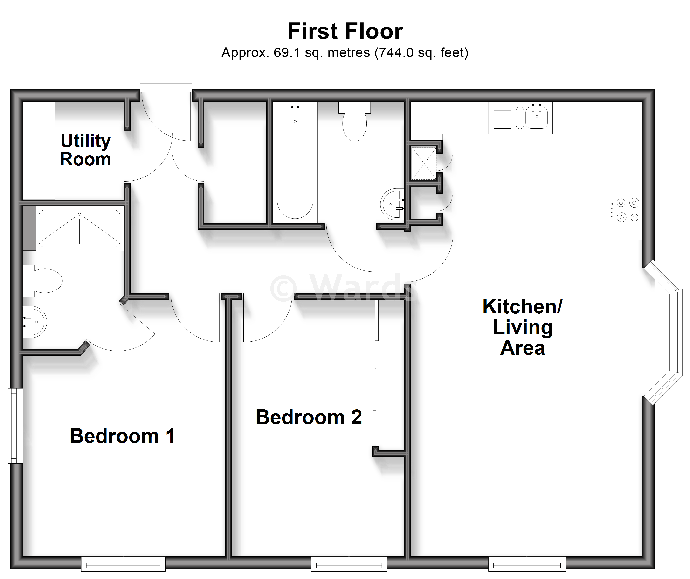 Mint House, Germander Avenue, Rochester floorplan