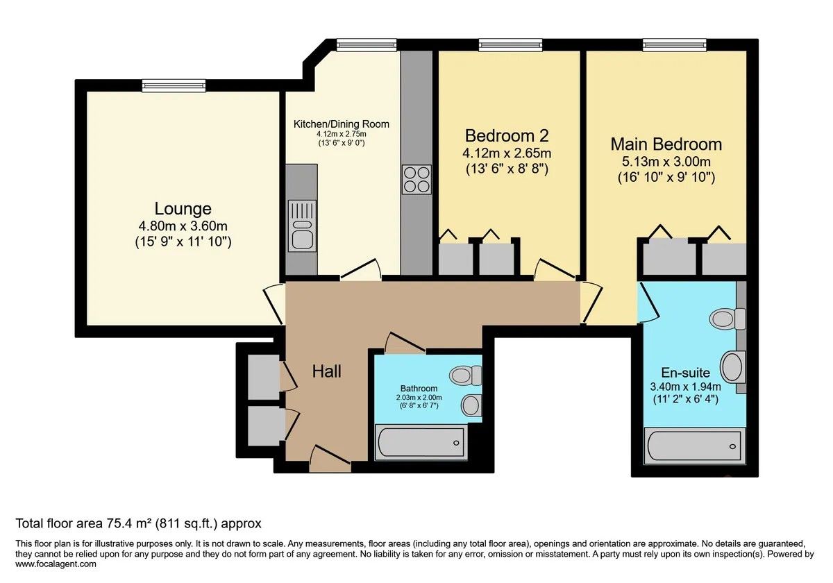 Powderhall Brae, Edinburgh floorplan