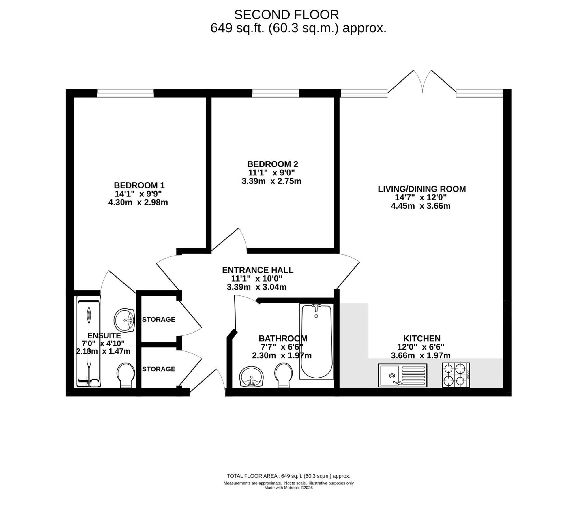 28 Holden Avenue, Manchester floorplan