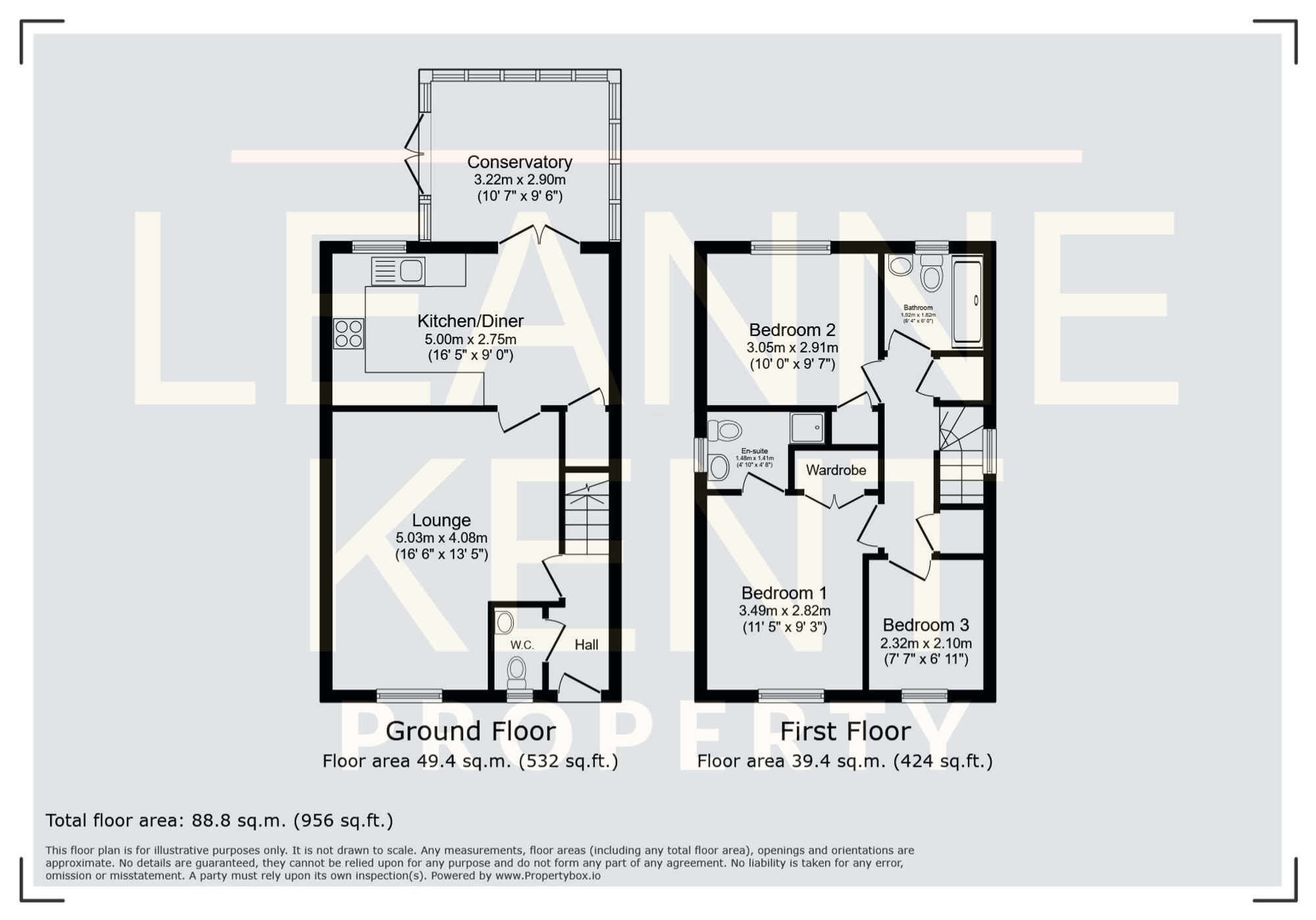 4 Ty Pucca Close, Caerphilly floorplan