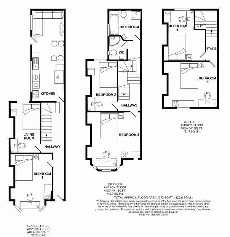 30, Newstead Grove, Nottingham floorplan