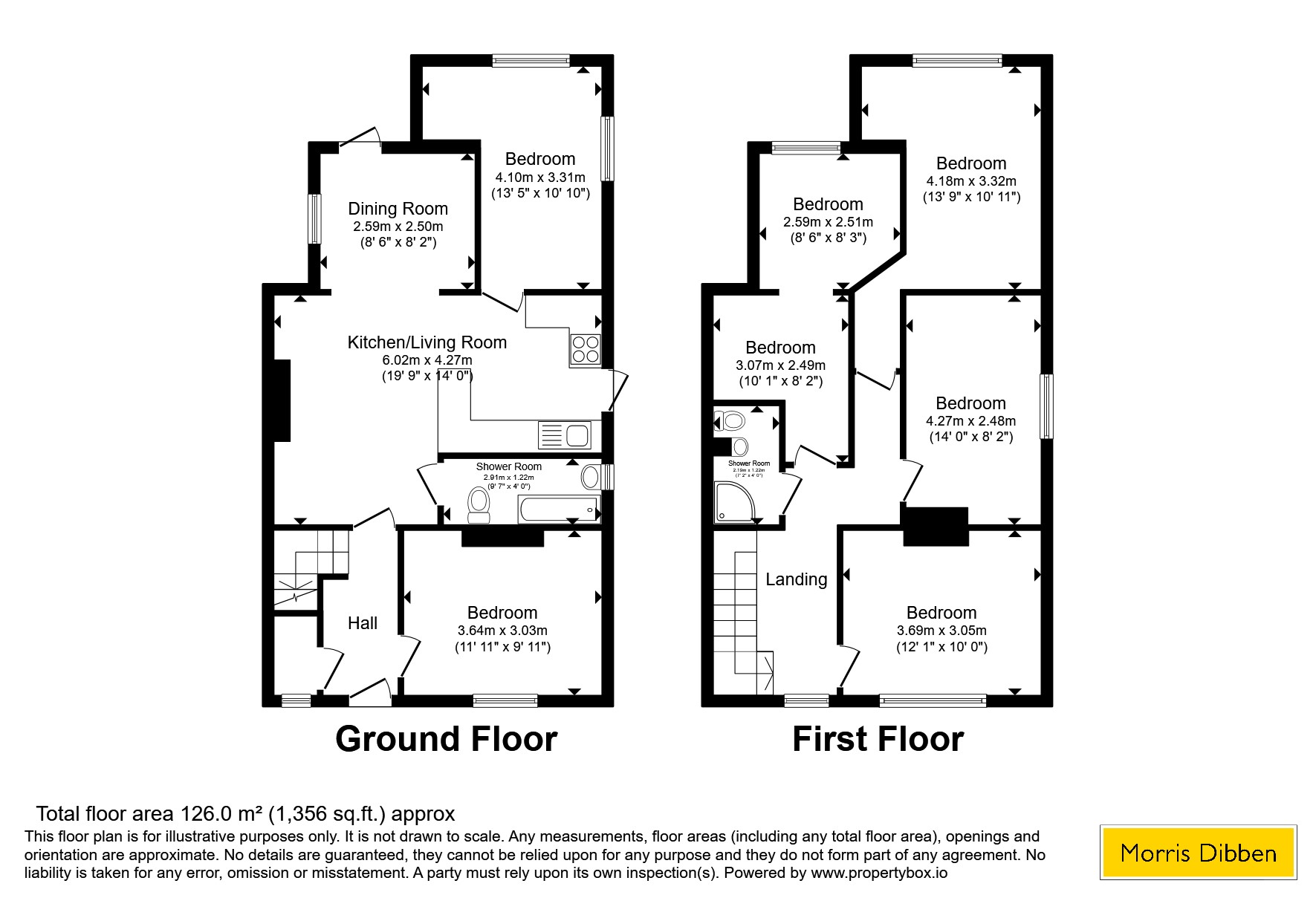 Harrison Road, Southampton floorplan