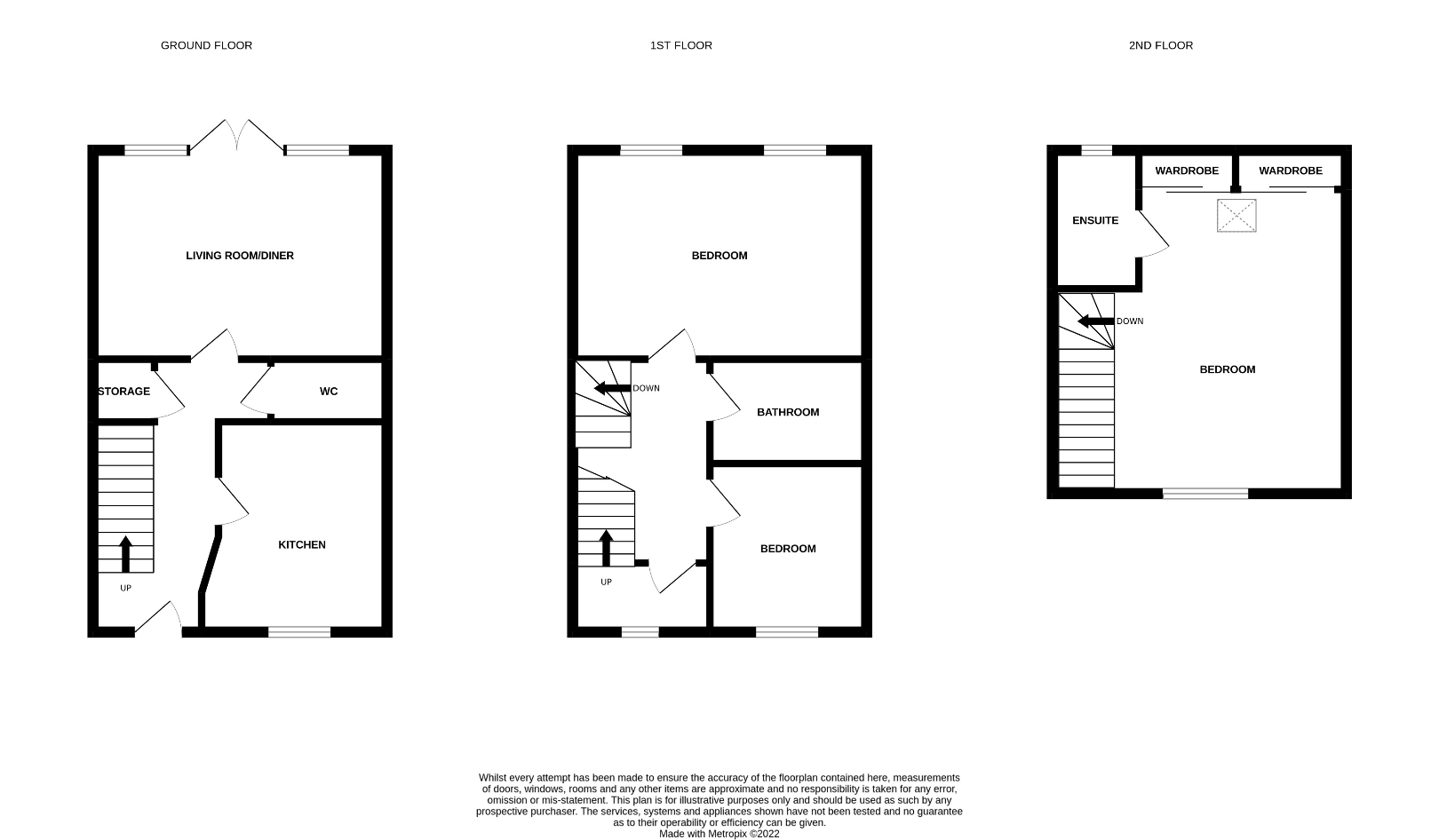 Red Admiral Way, Attleborough, Norfolk NR17, 3 bedroom terraced house