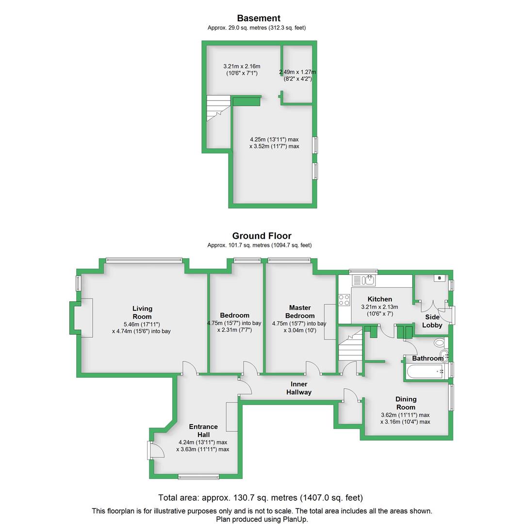 2 Bedrooms Flat for sale in Priory Avenue, Caversham, Reading RG4