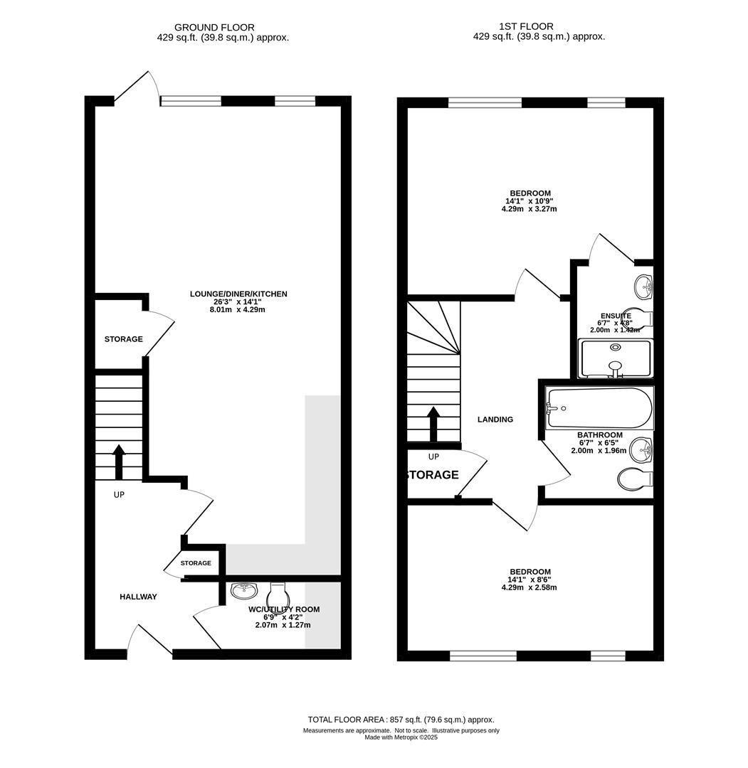 23, Falcon Drive, Great Warley floorplan