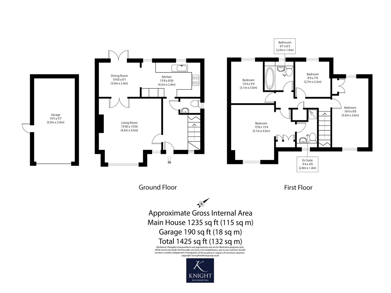 16, Cranborne Close, Colchester floorplan