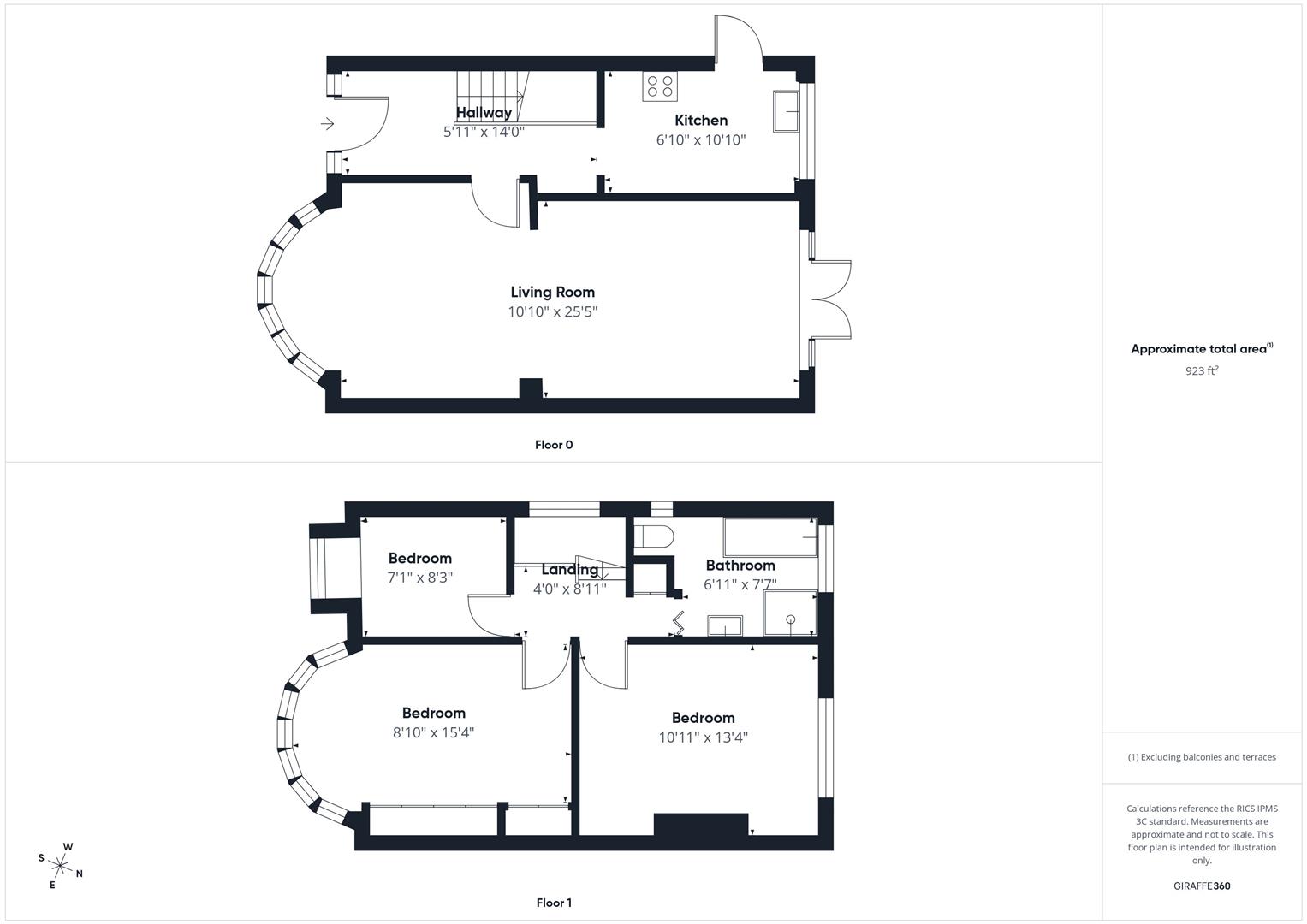 1, Torrington Road, Ruislip floorplan