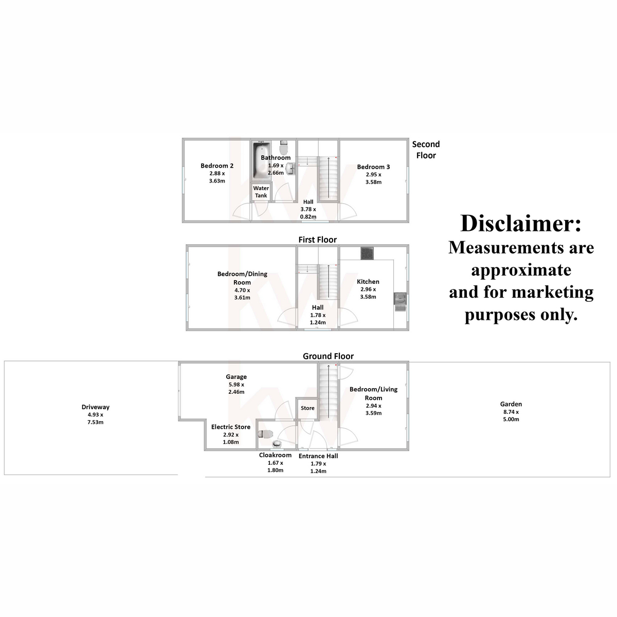 9c, Penfold Road, Clacton-on-Sea floorplan
