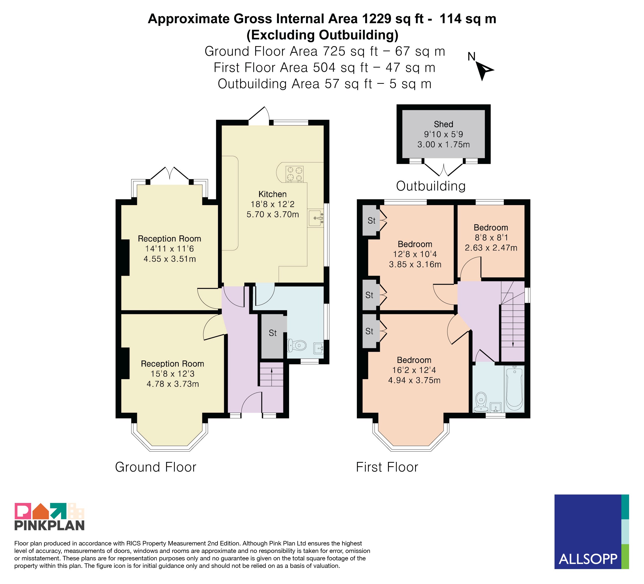 59, Topstreet Way, Harpenden floorplan