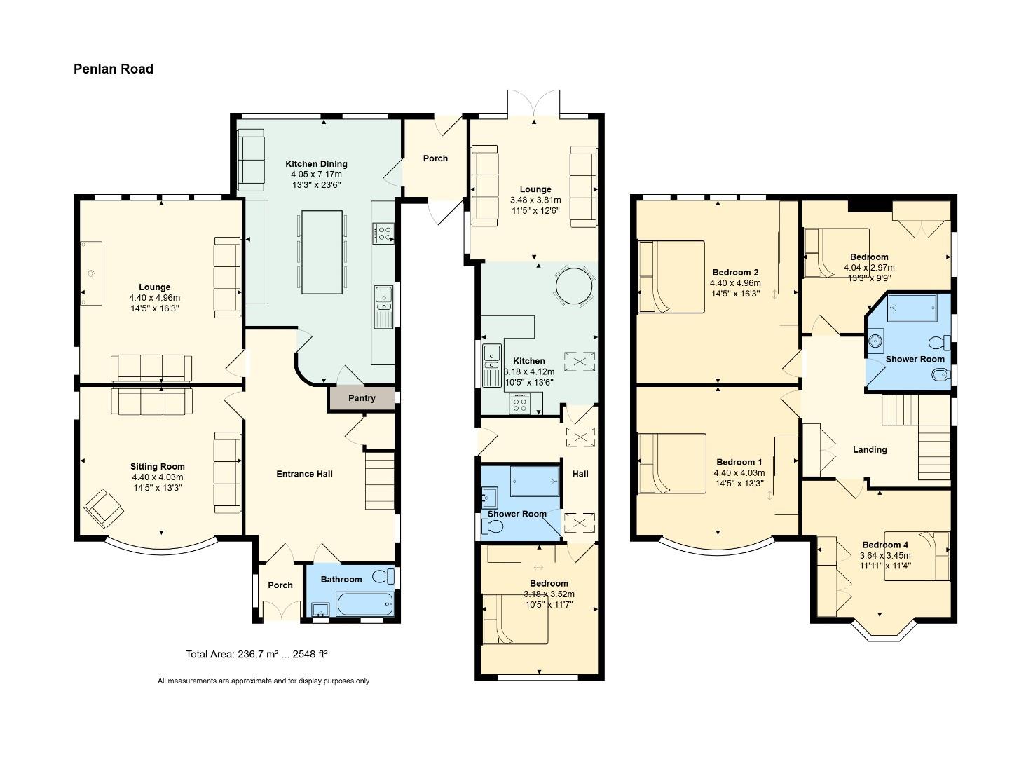80, Penlan Road, Penarth floorplan