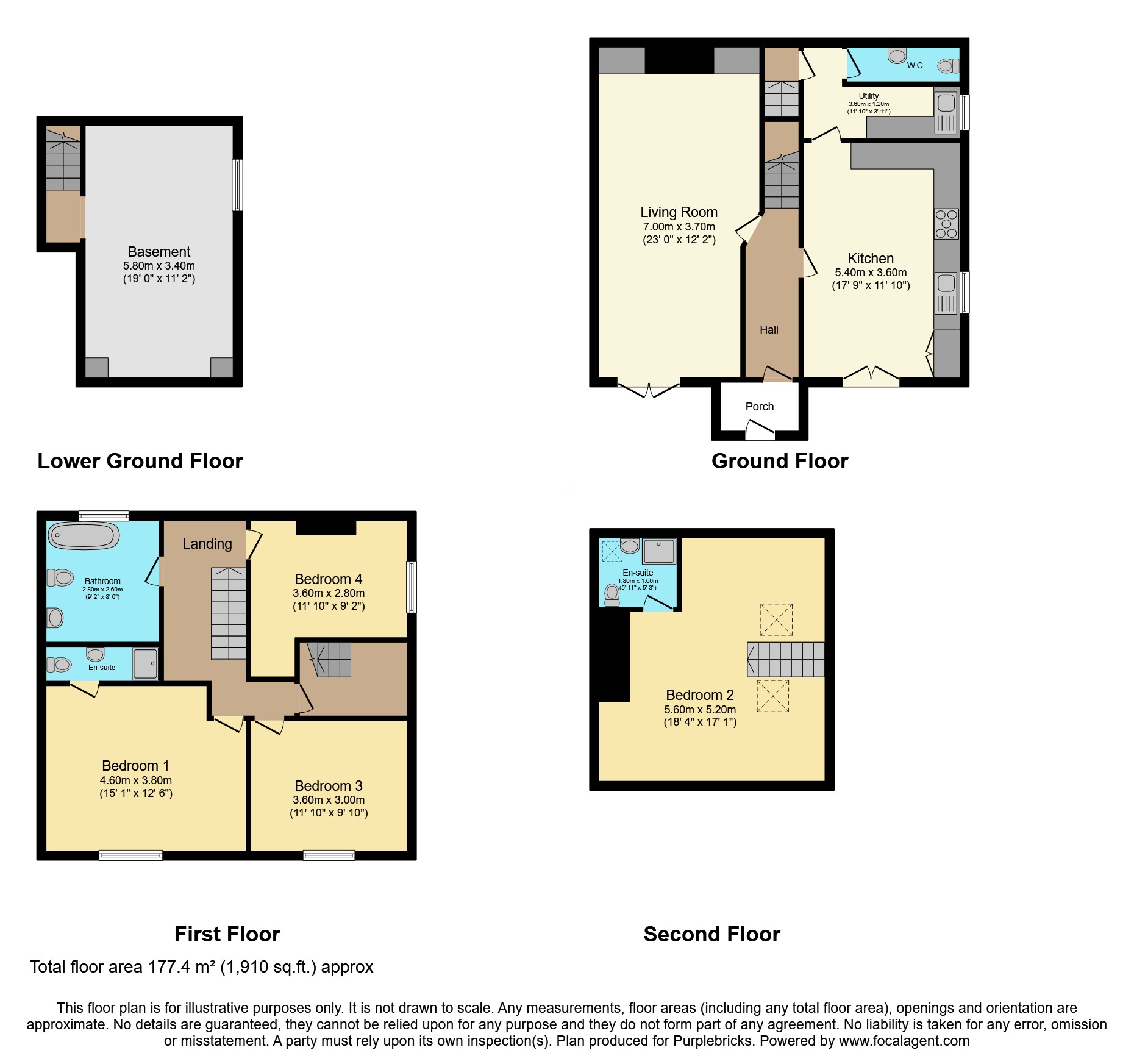 1 Limehurst House, Tree House Avenue, Ashton-under-Lyne floorplan