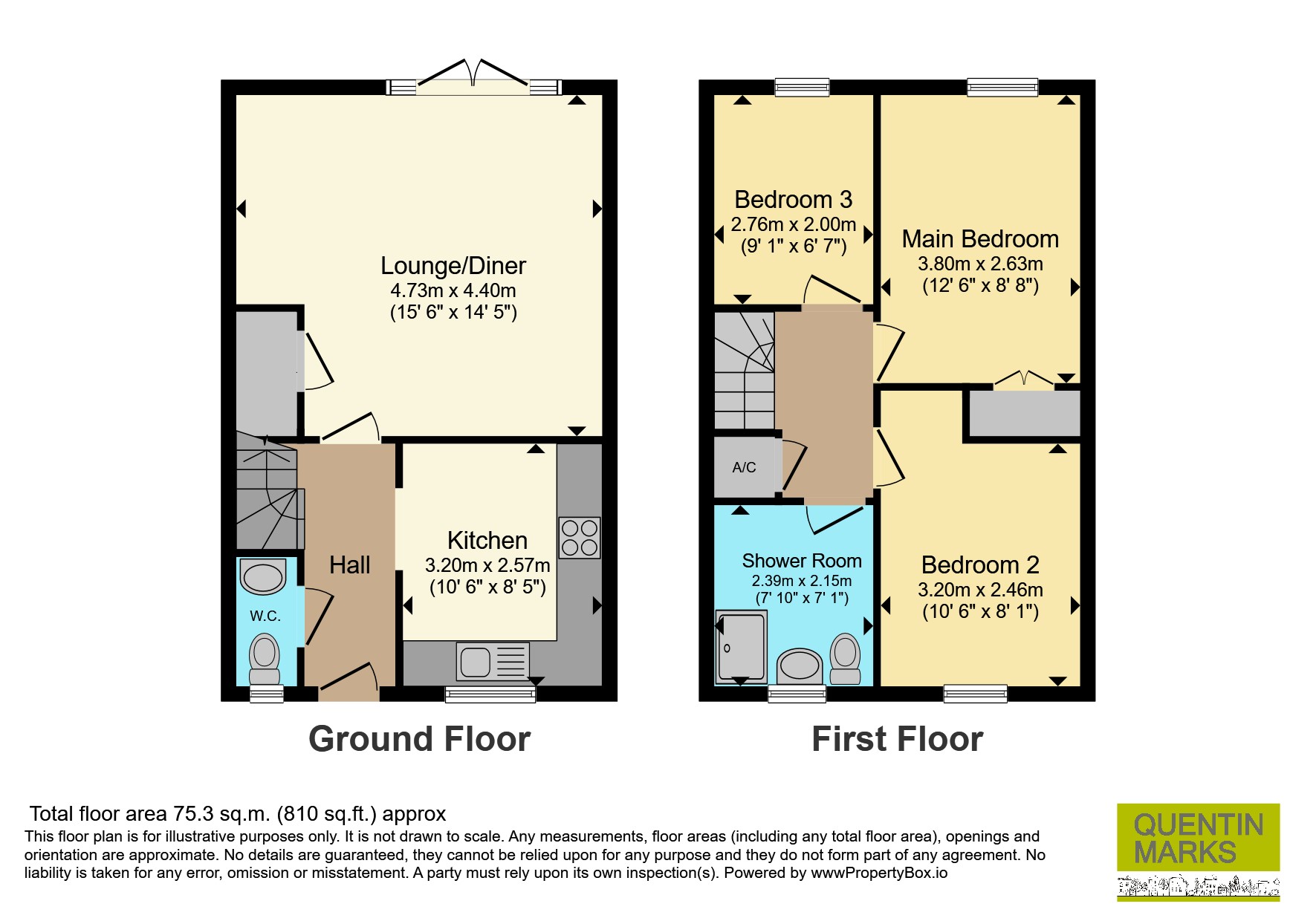 4, The Pollards, Bourne floorplan