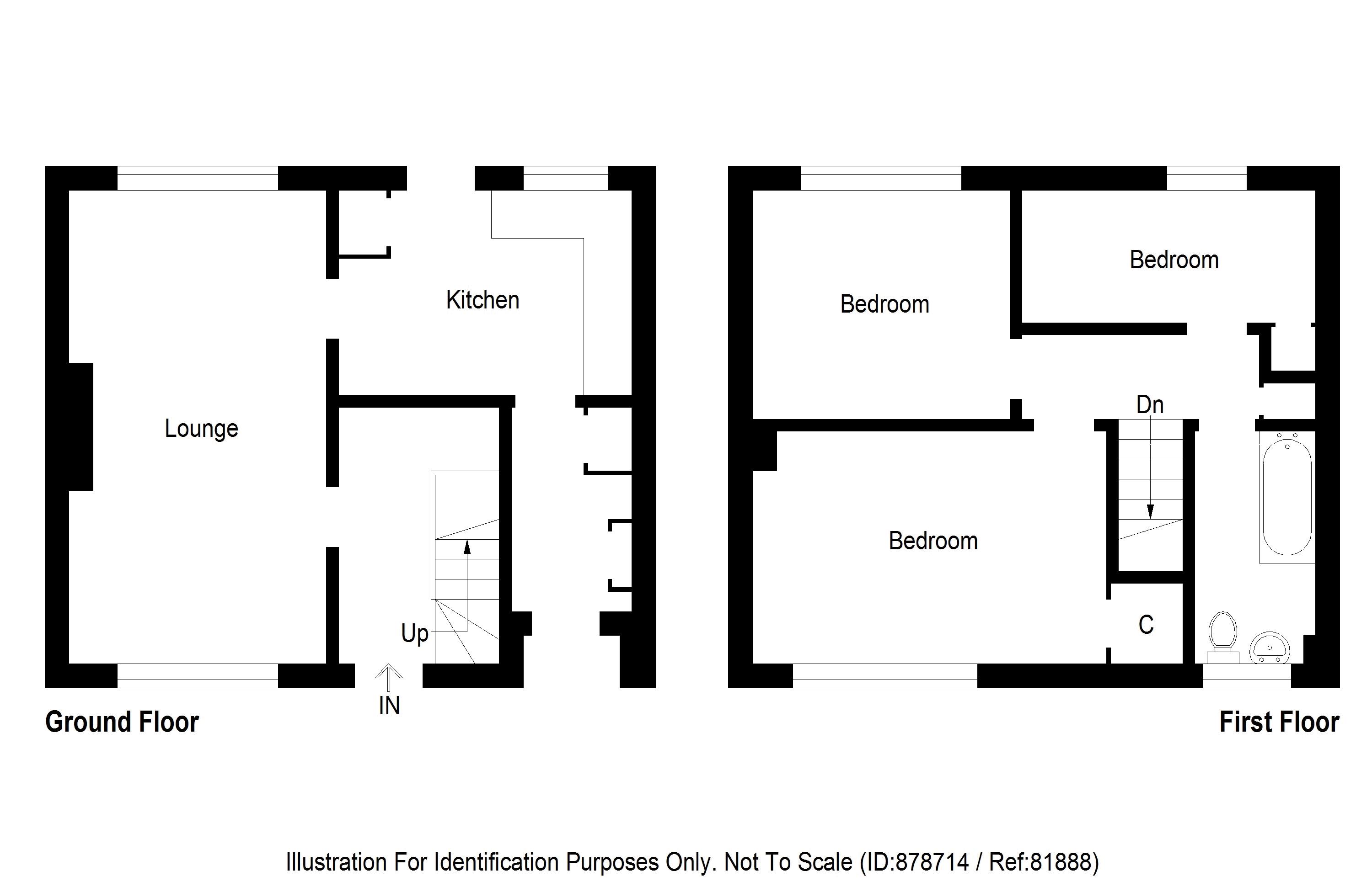 Glamis Road, Kirkcaldy KY2, 3 bedroom terraced house for sale