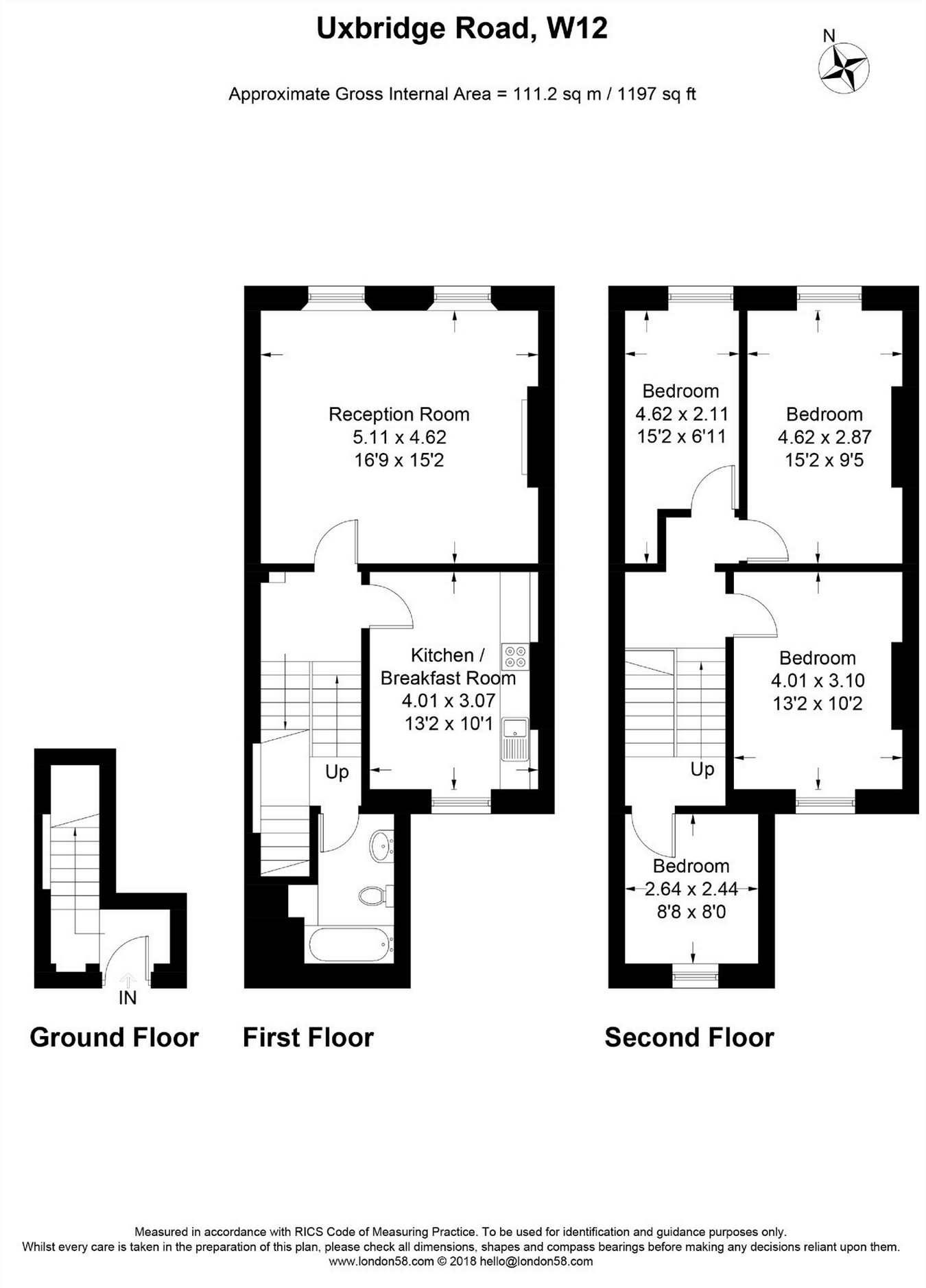 4 Bedrooms Flat to rent in Uxbridge Road, London W12