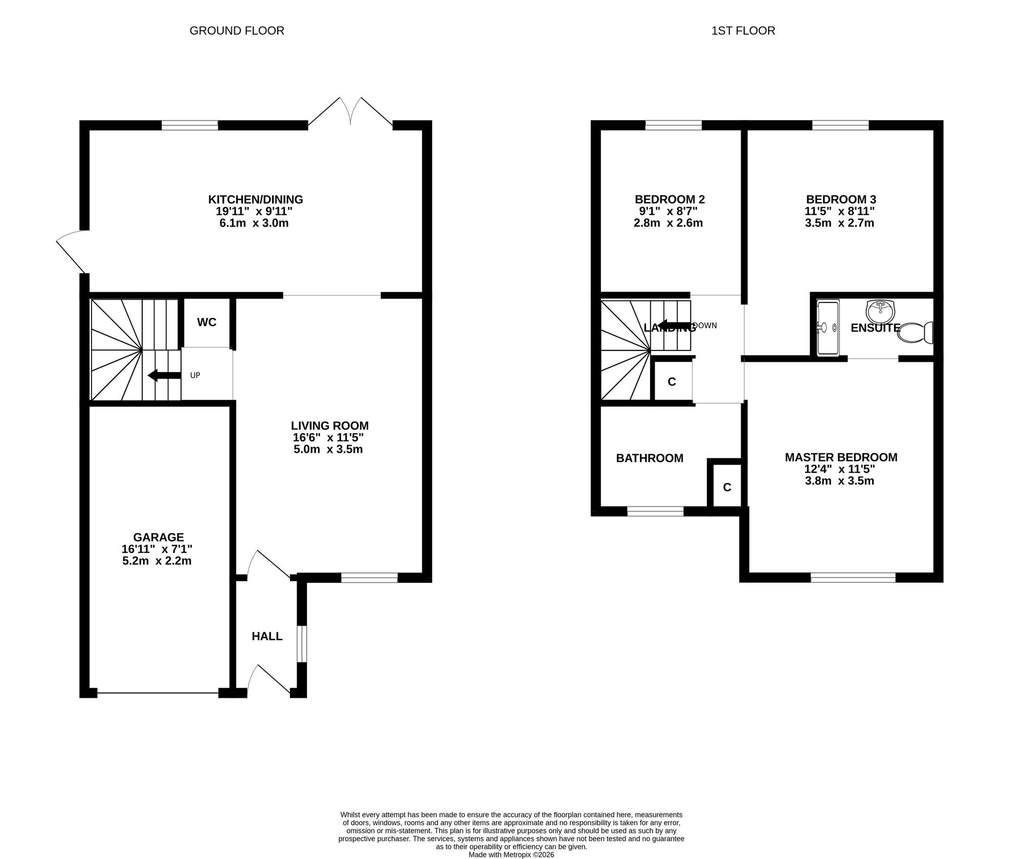 1 Barn Place, Livingston floorplan