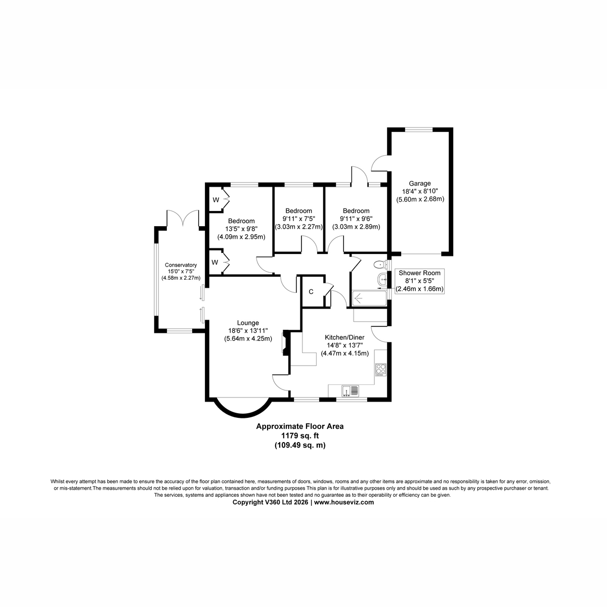 17, Saffron Drive, Snaith floorplan