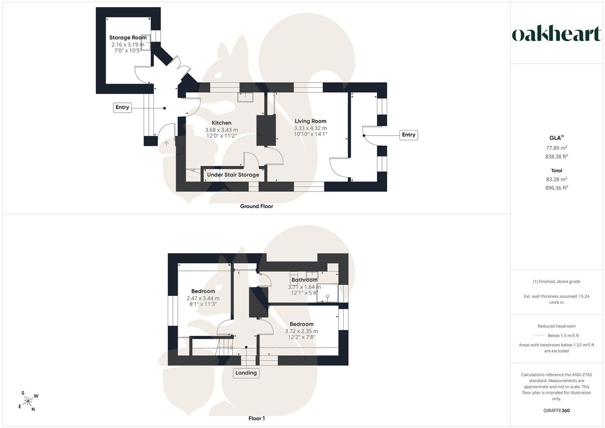 Swiss Cottage The Street, Bury St. Edmunds floorplan