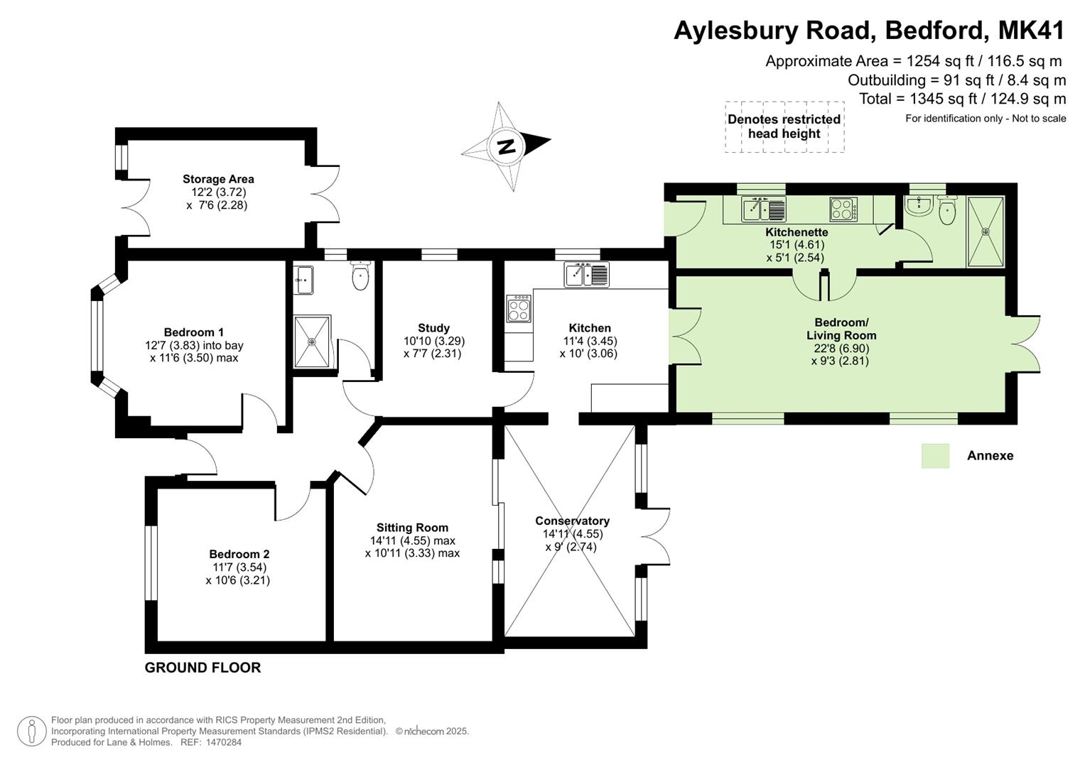 18, Aylesbury Road, Bedford floorplan